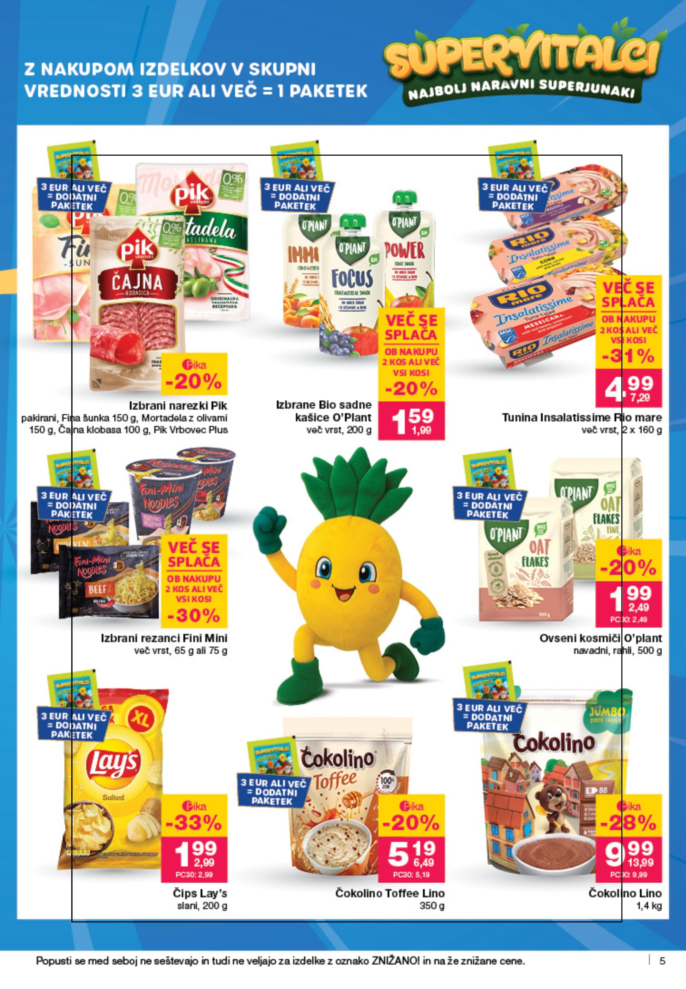 Stran 5. Mercator kataloga - Akcije od 25.09. do 01.10.2025.