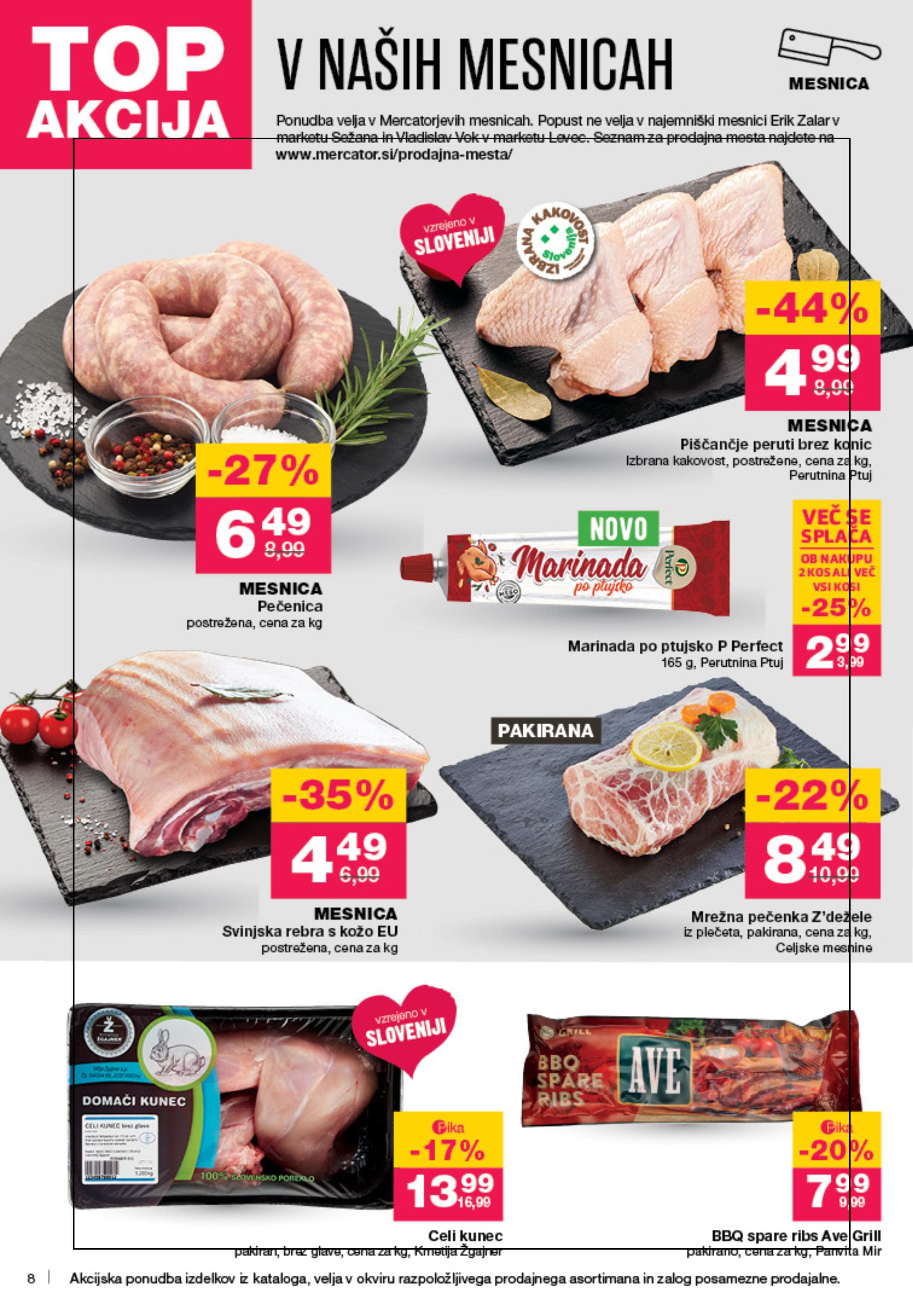 Stran 8. Mercator kataloga - Akcije od 25.09. do 01.10.2025.