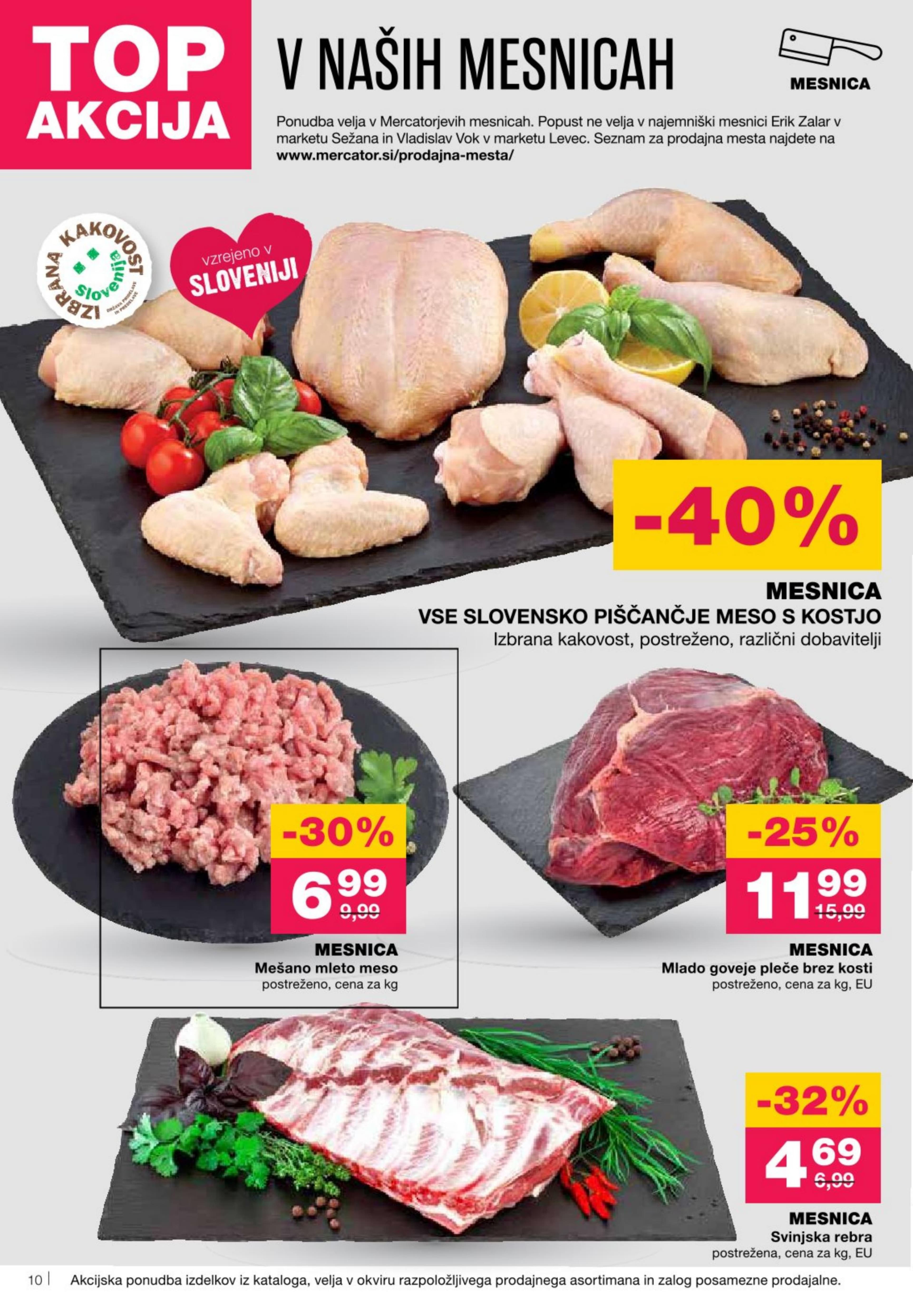Stran 10. Mercator kataloga - Akcije od 02.10. do 08.10.2025.