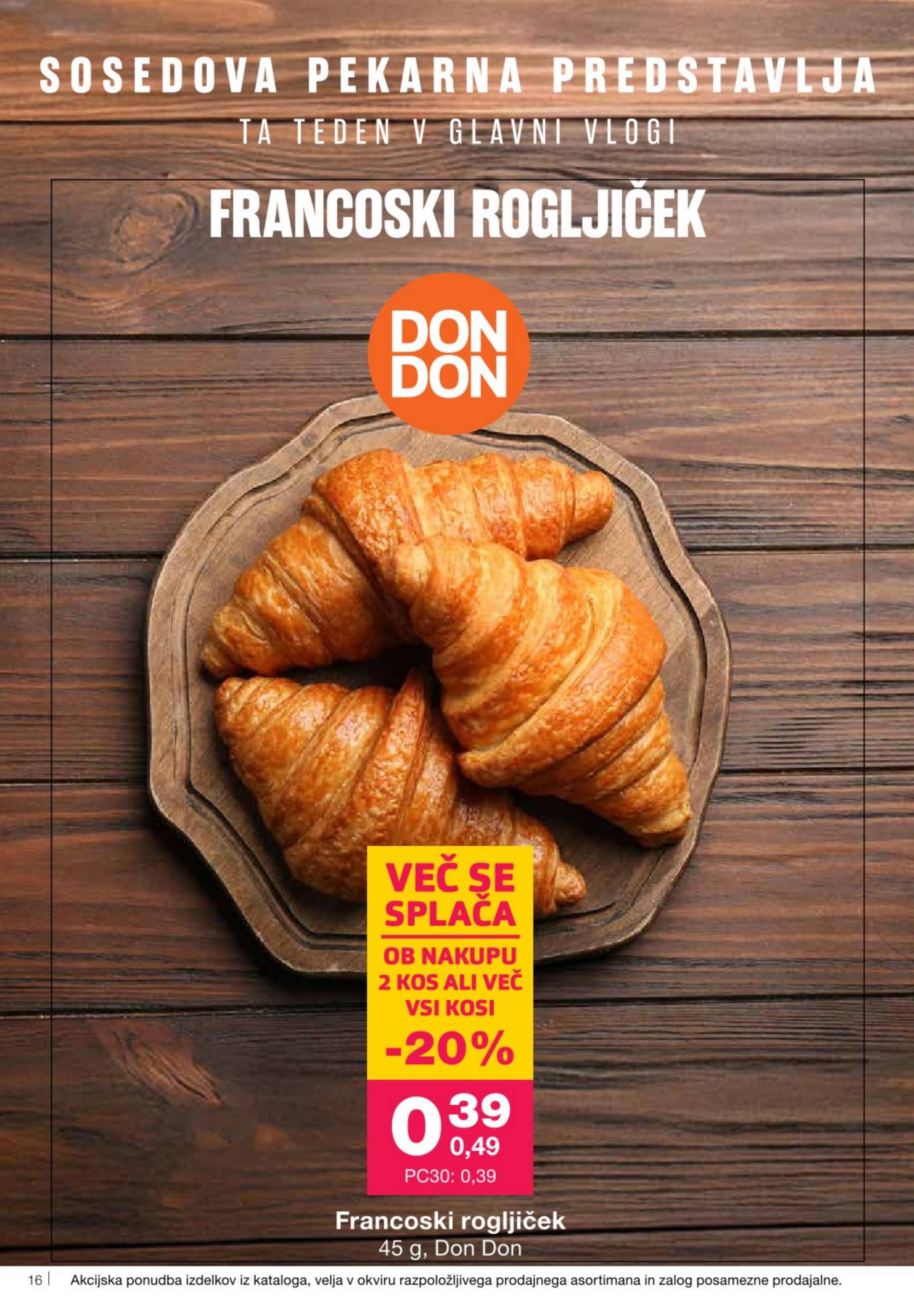 Stran 16. Mercator kataloga - Akcije od 02.10. do 08.10.2025.