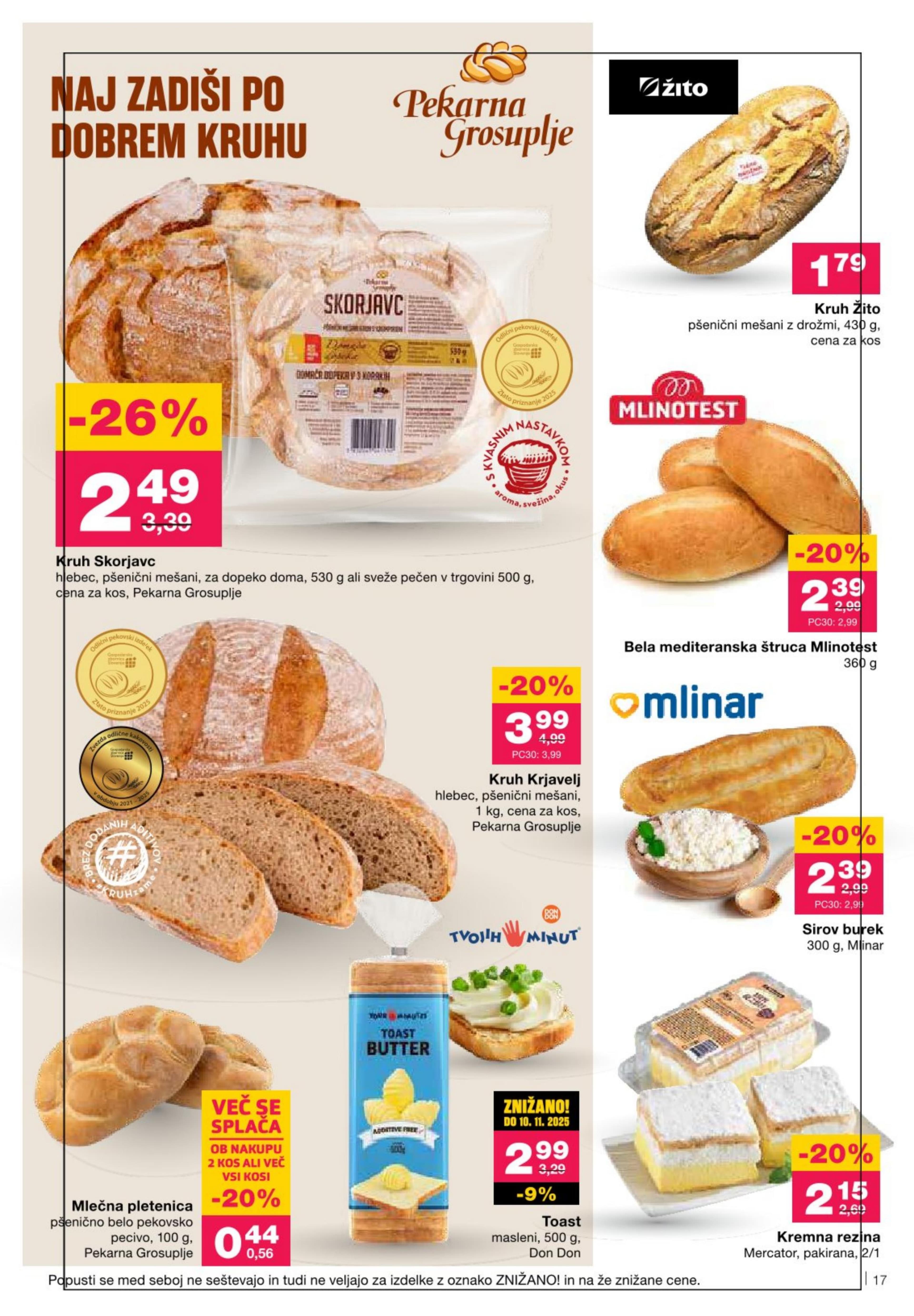 Stran 17. Mercator kataloga - Akcije od 02.10. do 08.10.2025.