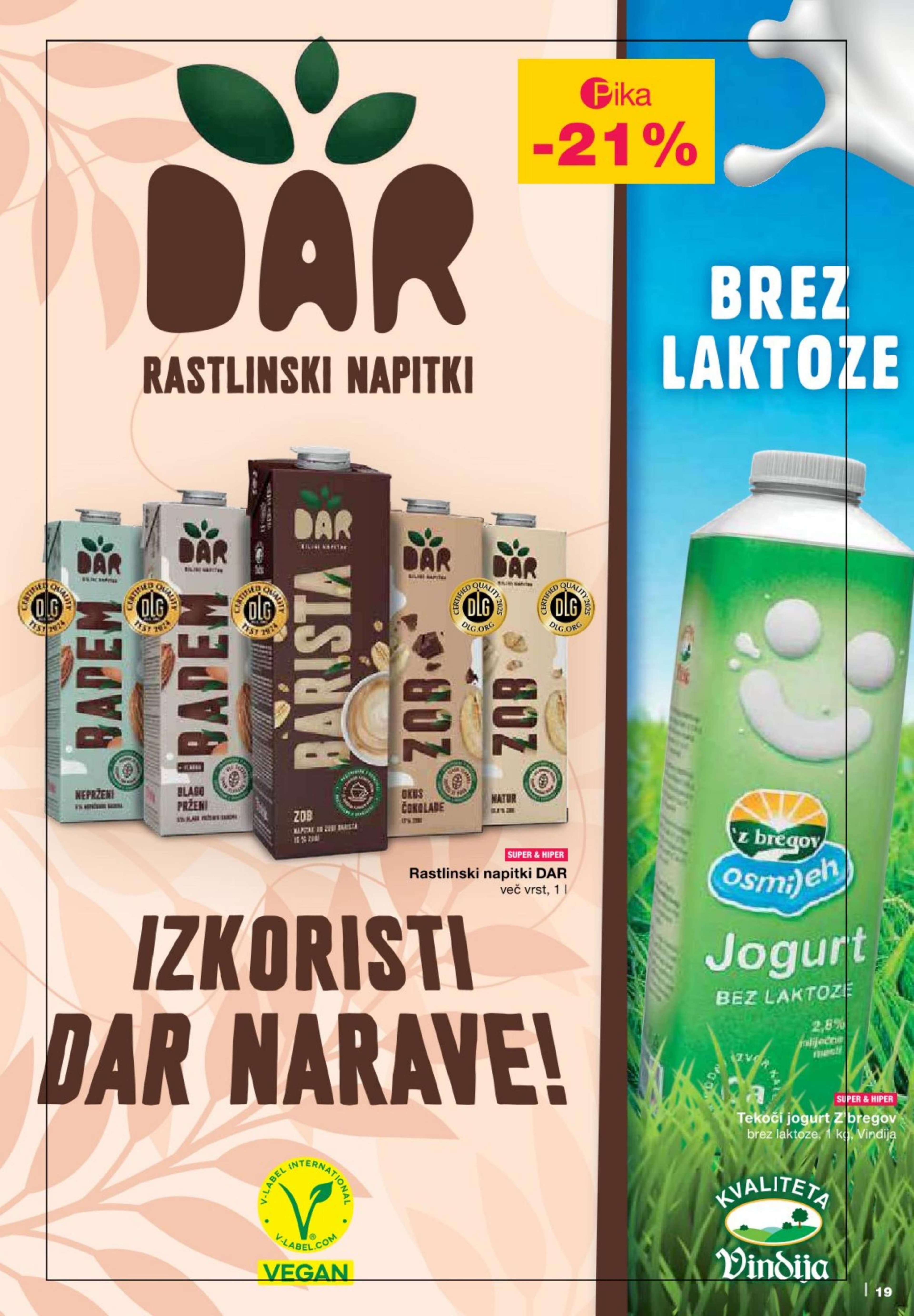 Stran 19. Mercator kataloga - Akcije od 02.10. do 08.10.2025.