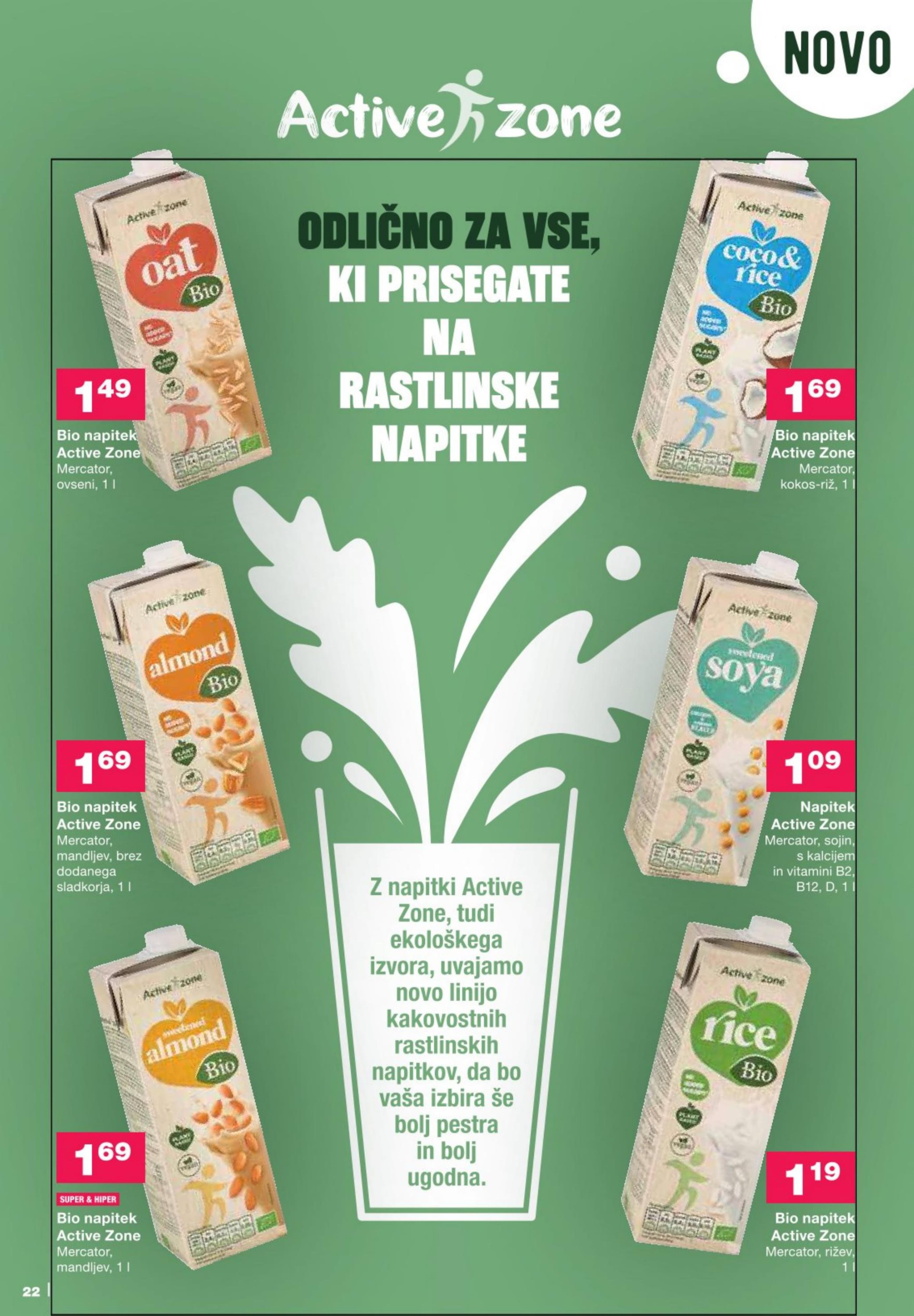 Stran 22. Mercator kataloga - Akcije od 02.10. do 08.10.2025.