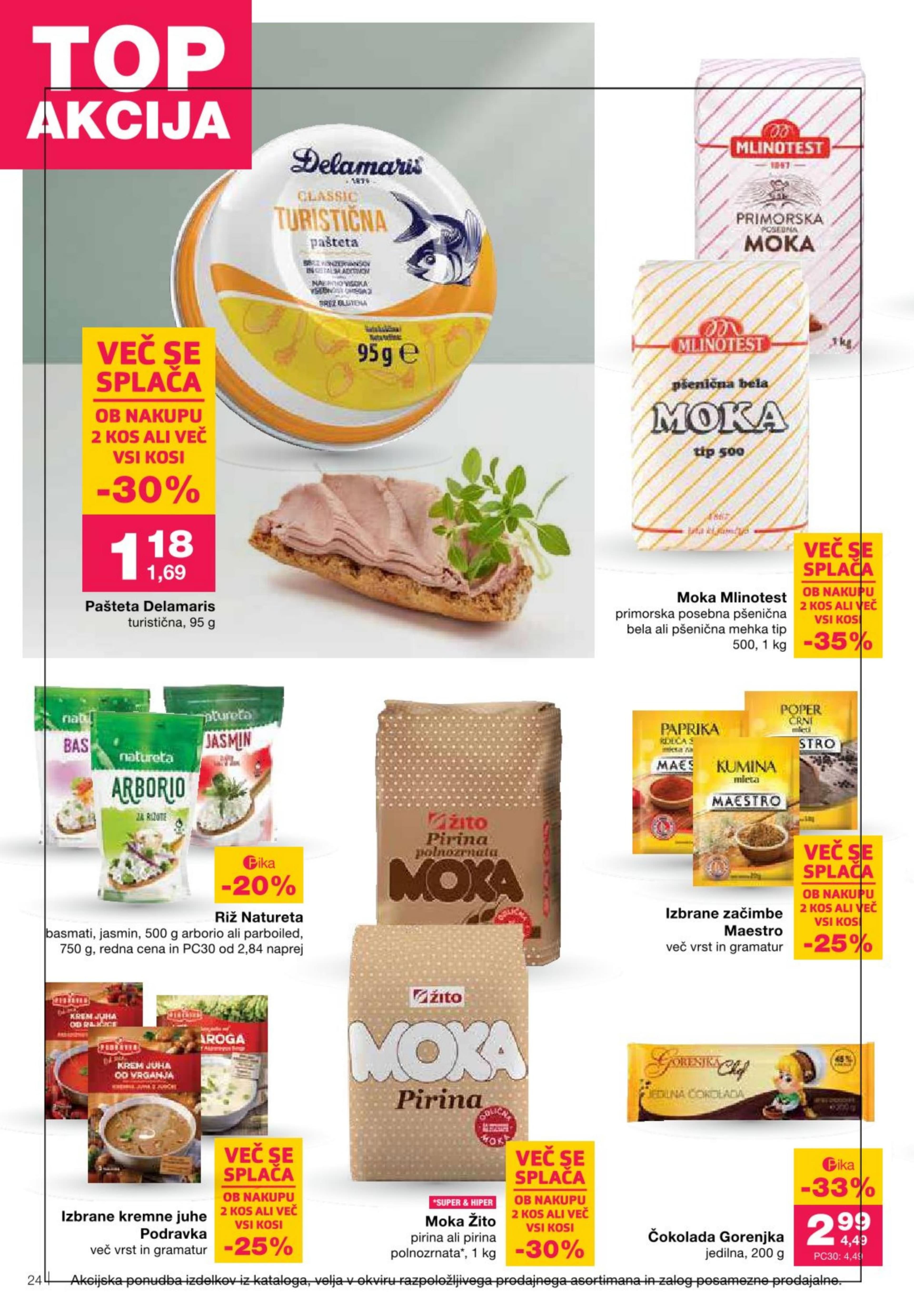 Stran 24. Mercator kataloga - Akcije od 02.10. do 08.10.2025.