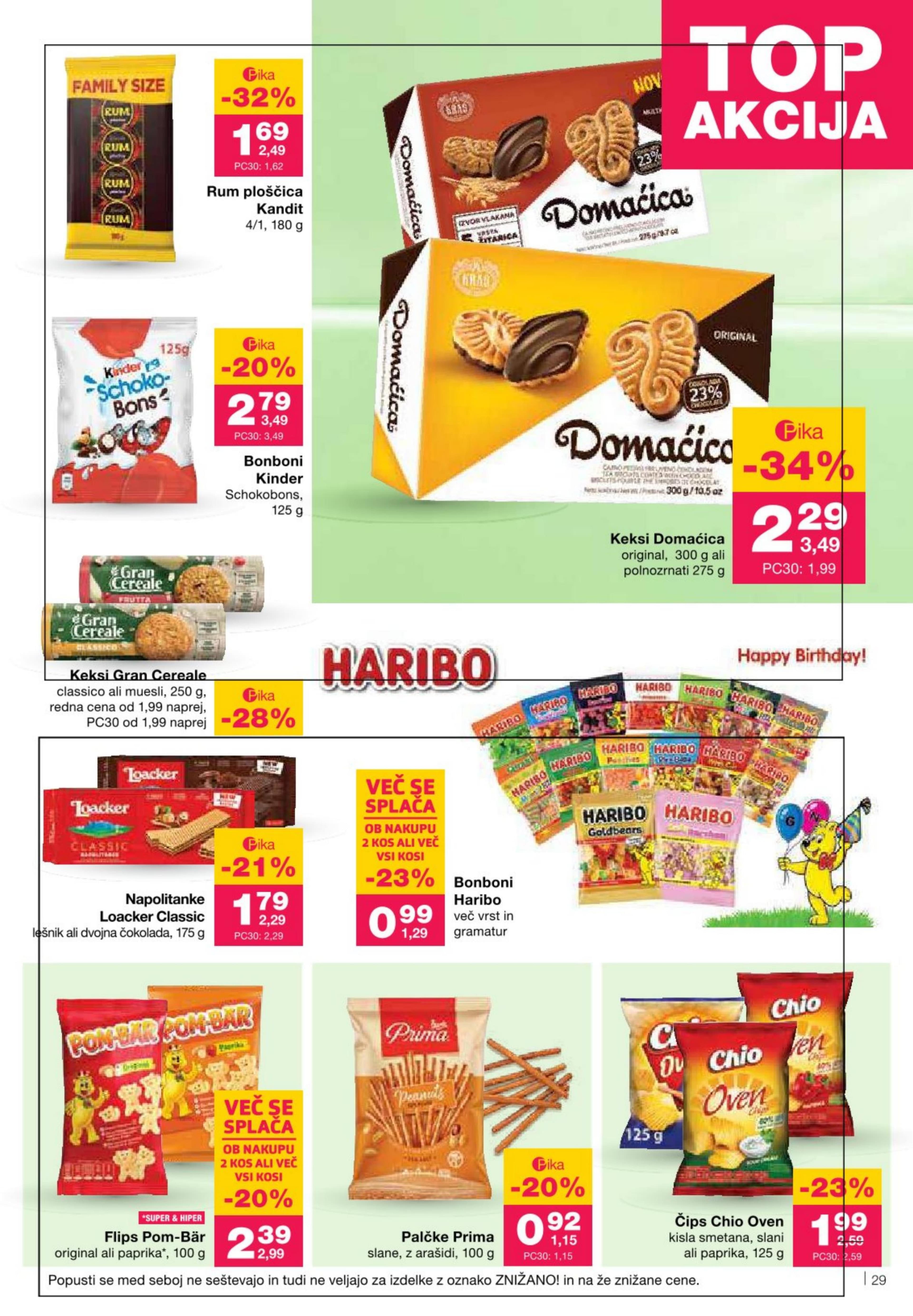 Stran 29. Mercator kataloga - Akcije od 02.10. do 08.10.2025.