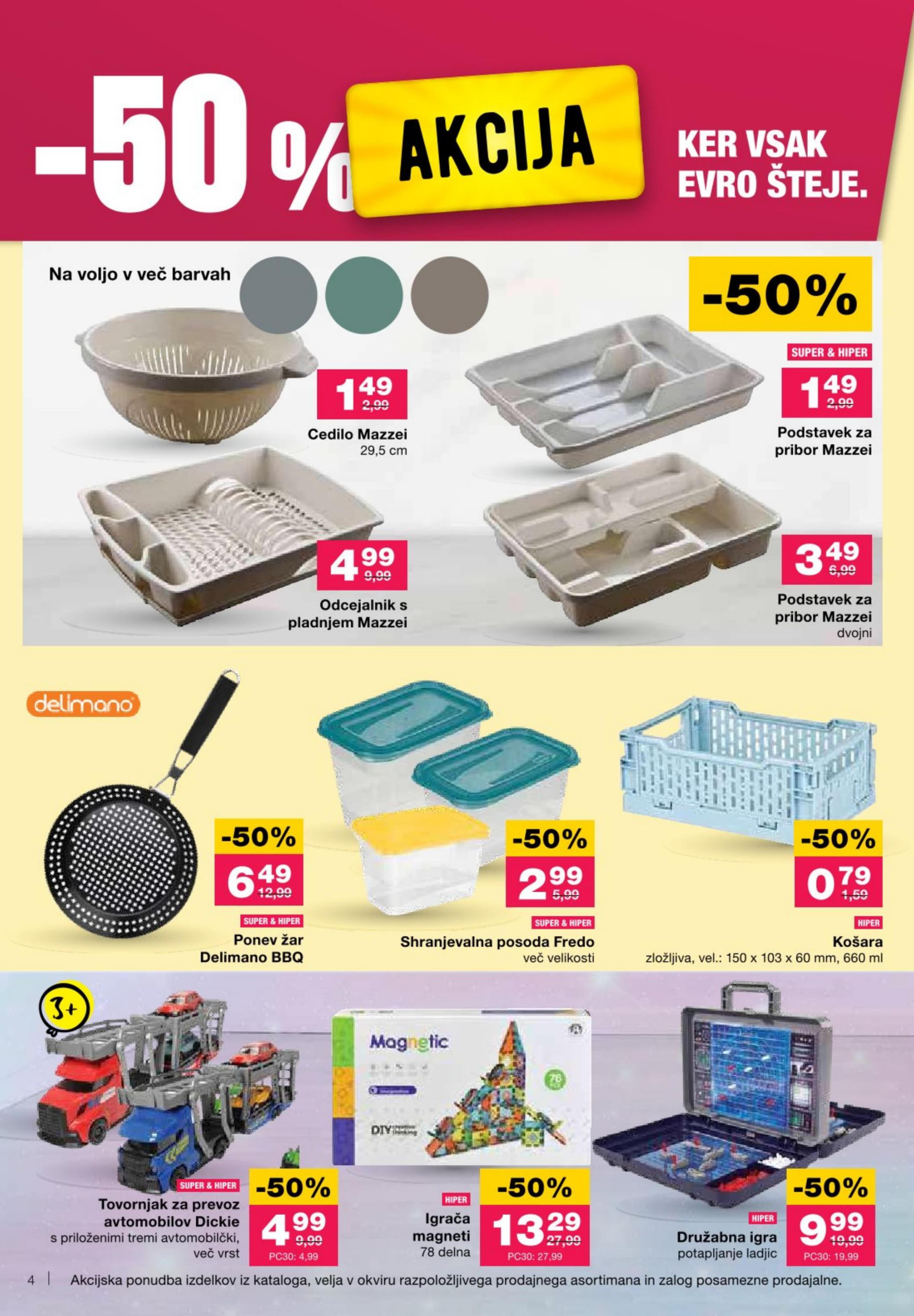 Stran 4. Mercator kataloga - Akcije od 02.10. do 08.10.2025.