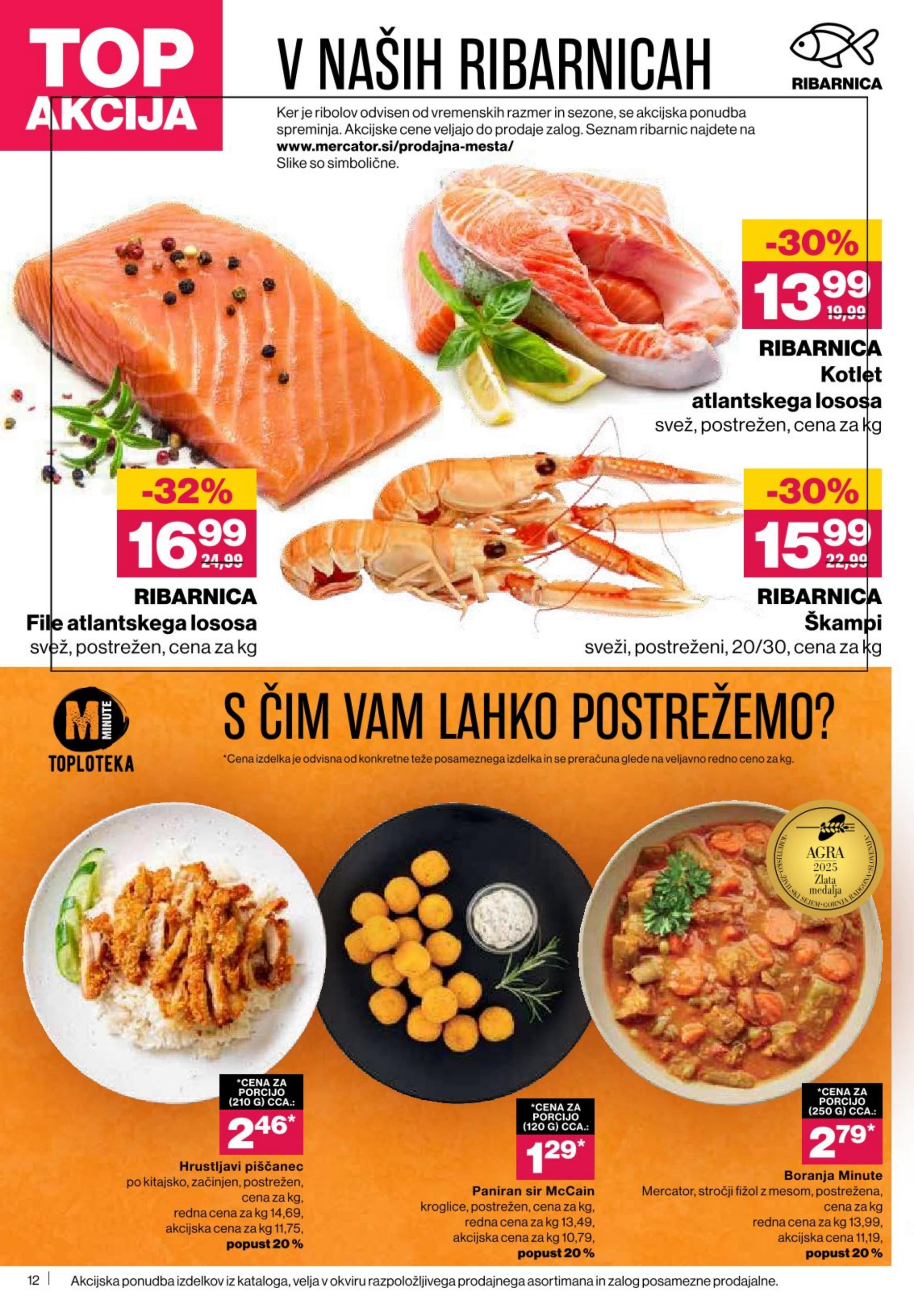 Stran 12. Mercator kataloga - Akcije od 09.10. do 15.10.2025.