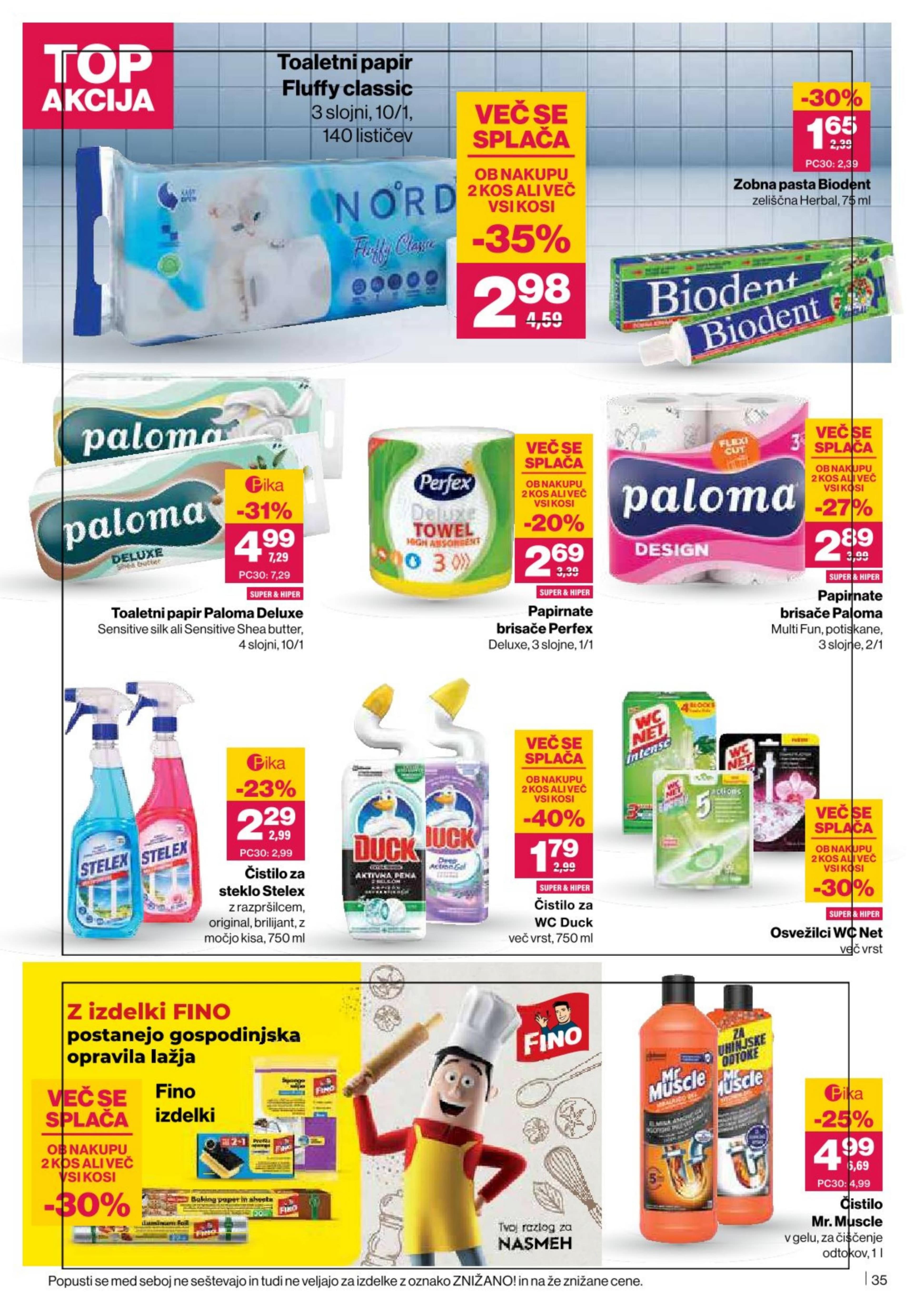 Stran 35. Mercator kataloga - Akcije od 09.10. do 15.10.2025.