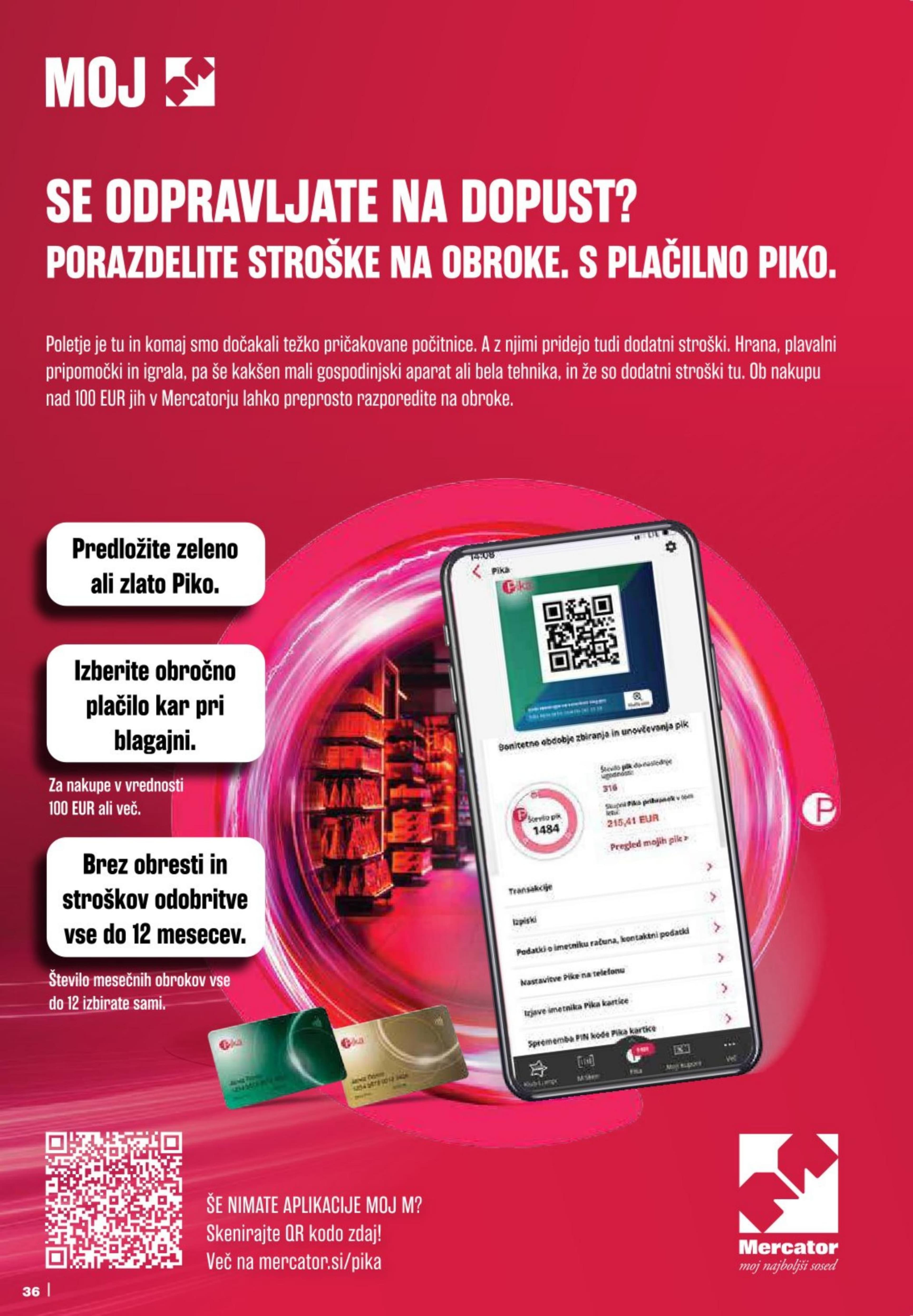 Stran 36. Mercator kataloga - Akcije od 09.10. do 15.10.2025.