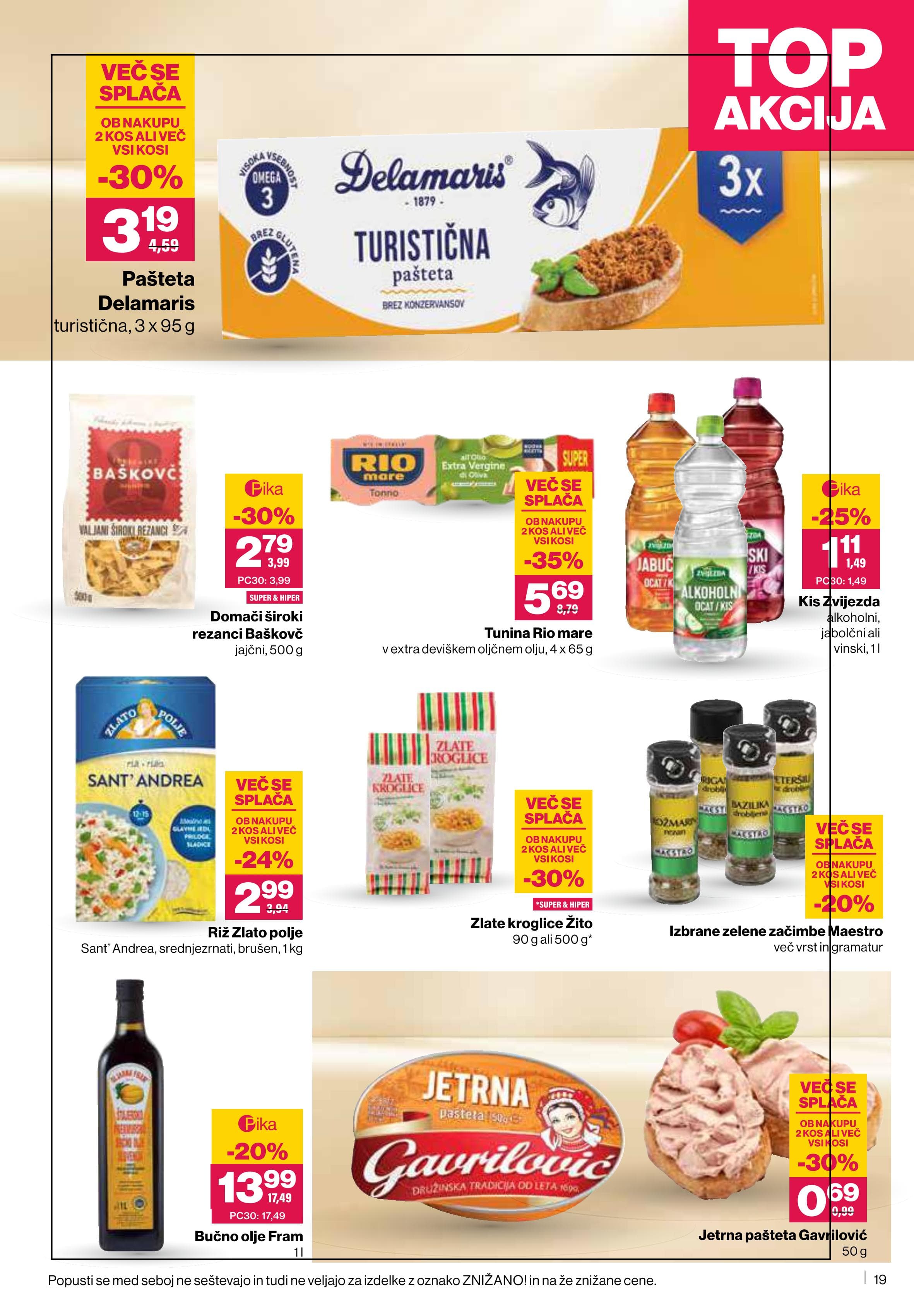 Stran 21. Mercator kataloga - Akcije od 16.10. do 22.10.2025.
