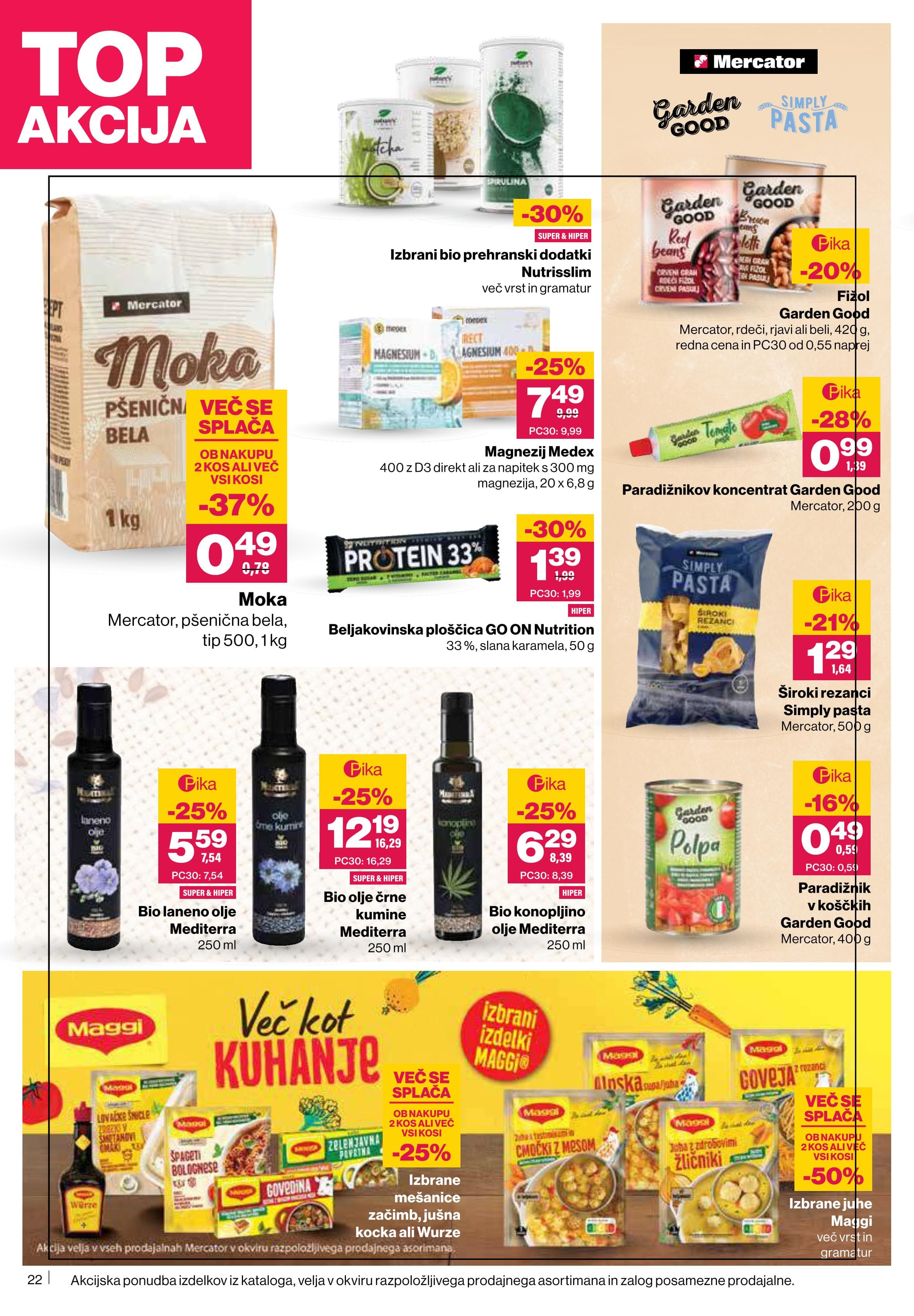 Stran 24. Mercator kataloga - Akcije od 16.10. do 22.10.2025.