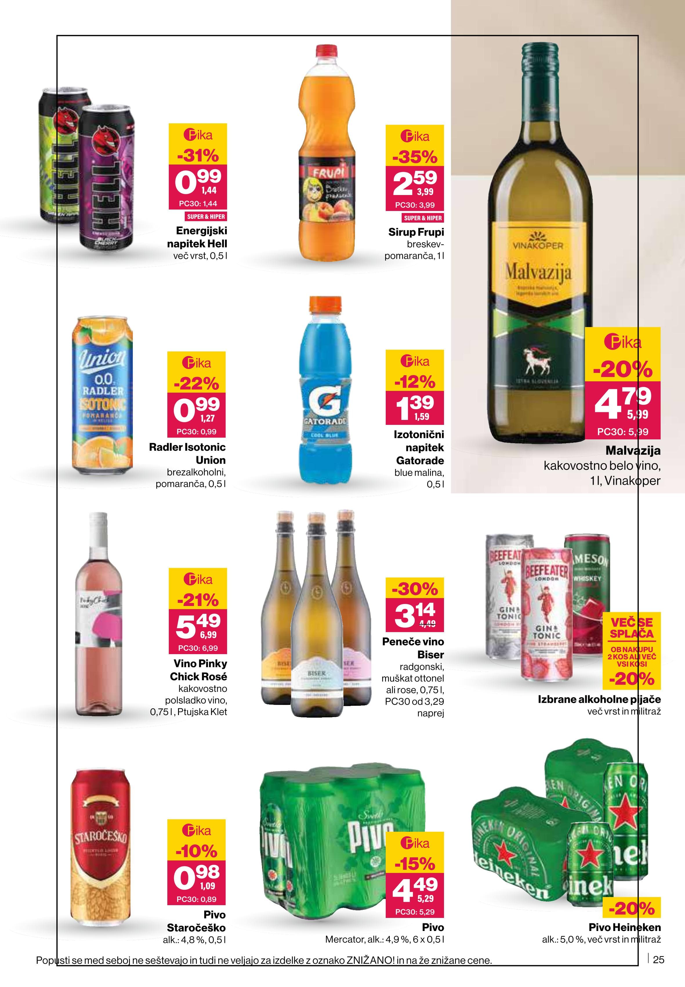 Stran 27. Mercator kataloga - Akcije od 16.10. do 22.10.2025.