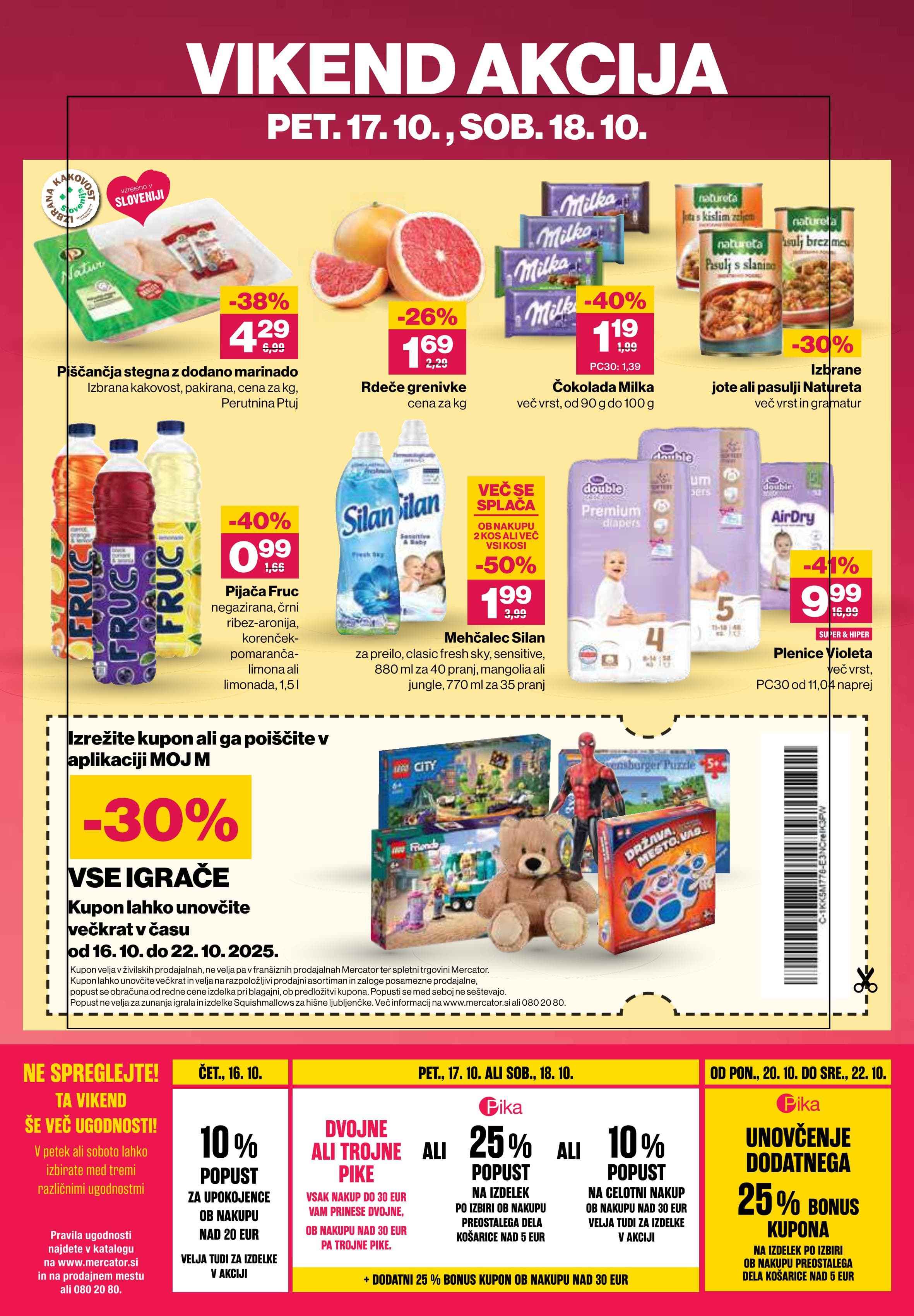 Stran 42. Mercator kataloga - Akcije od 16.10. do 22.10.2025.