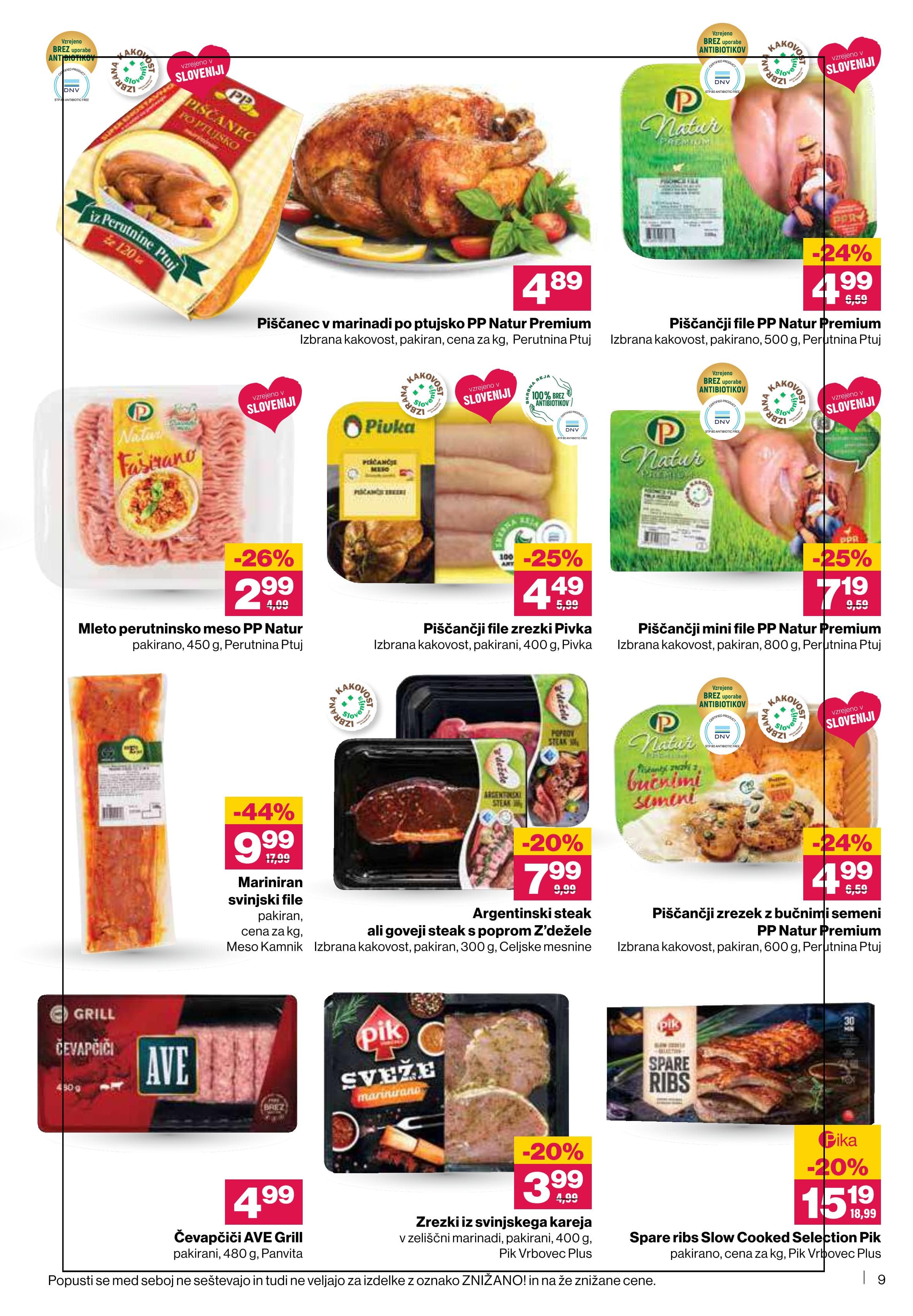Stran 9. Mercator kataloga - Akcije od 16.10. do 22.10.2025.