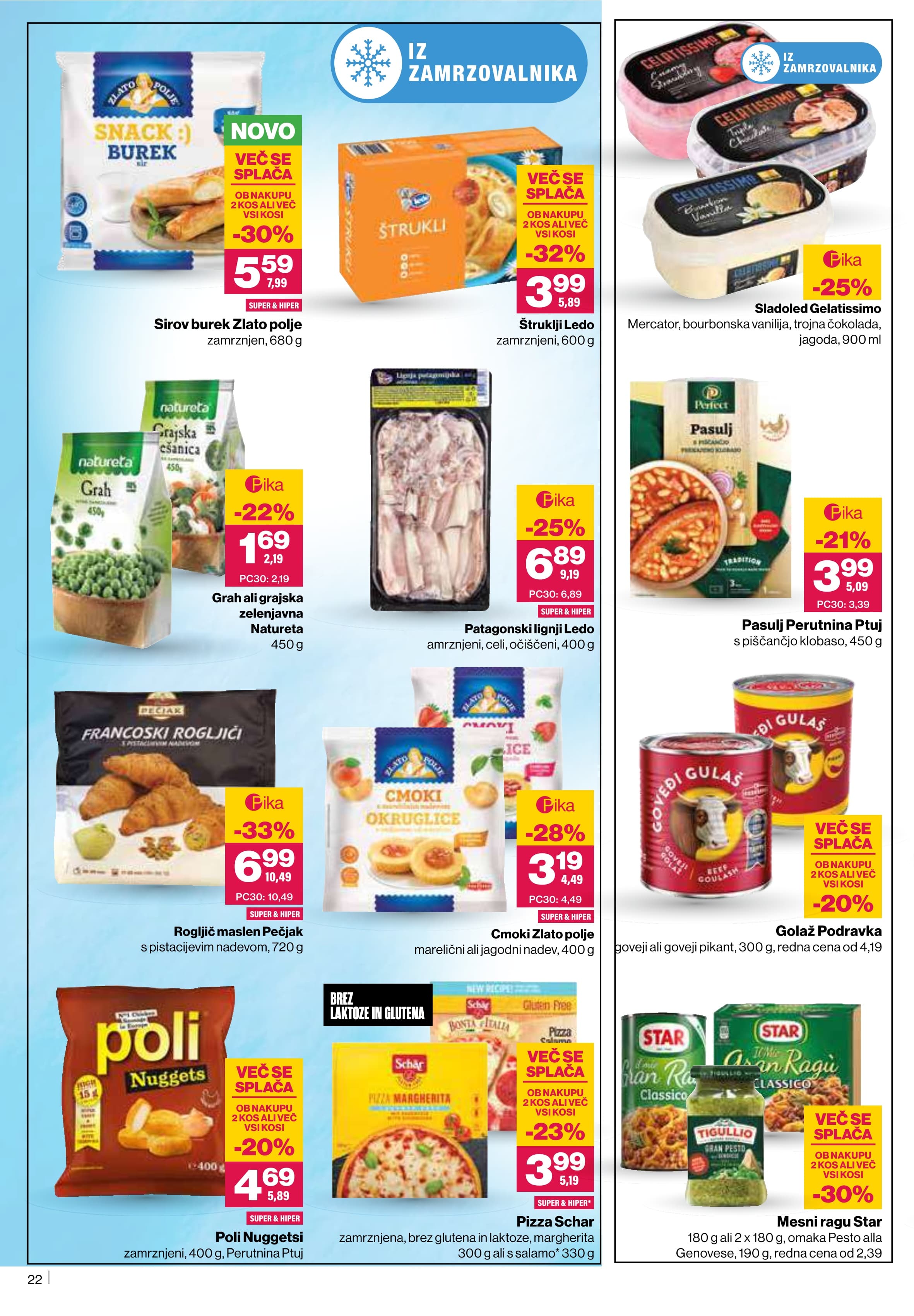 Stran 22. Mercator kataloga - Akcije od 23.10. do 05.11.2025.
