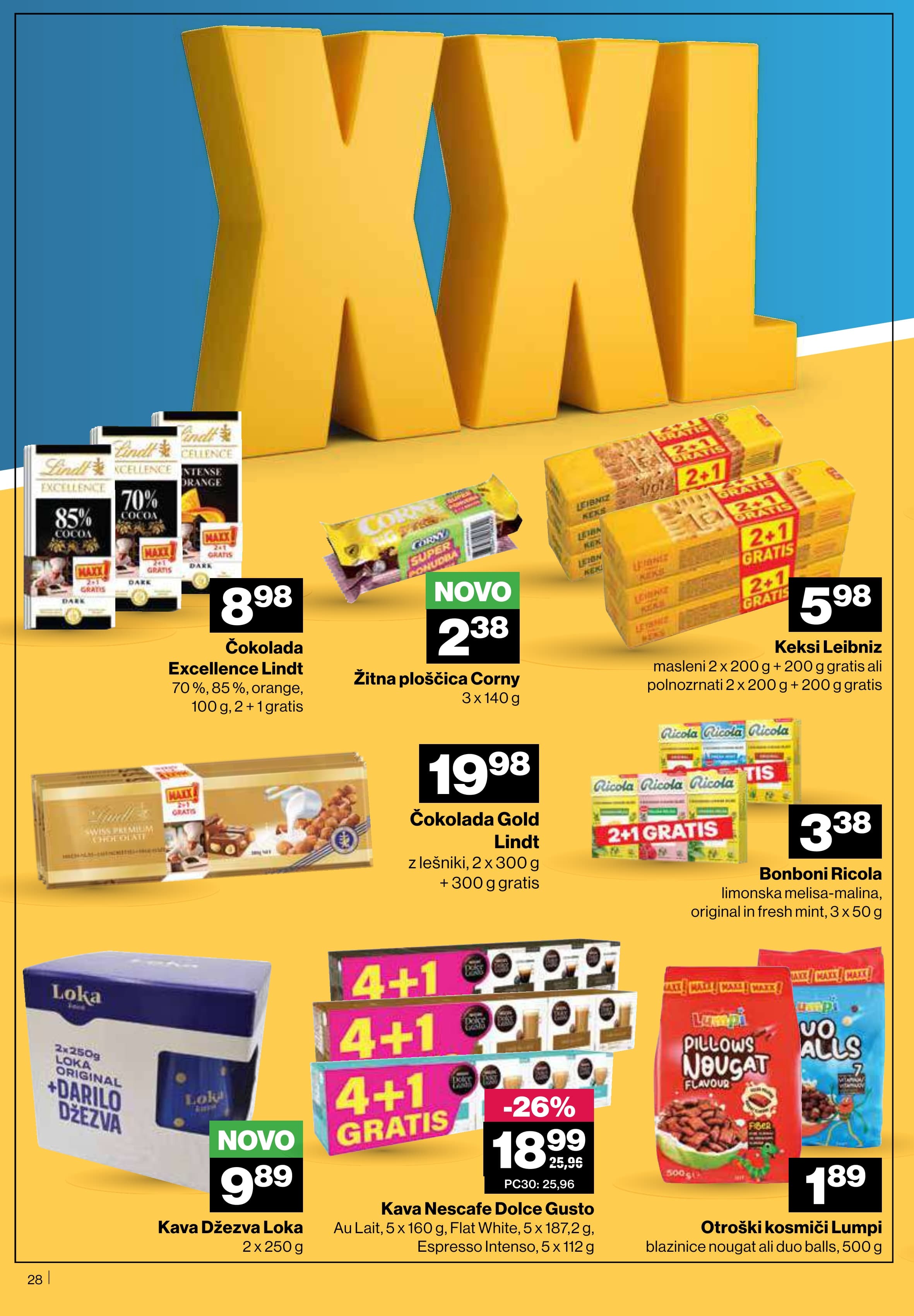 Stran 28. Mercator kataloga - Akcije od 23.10. do 05.11.2025.