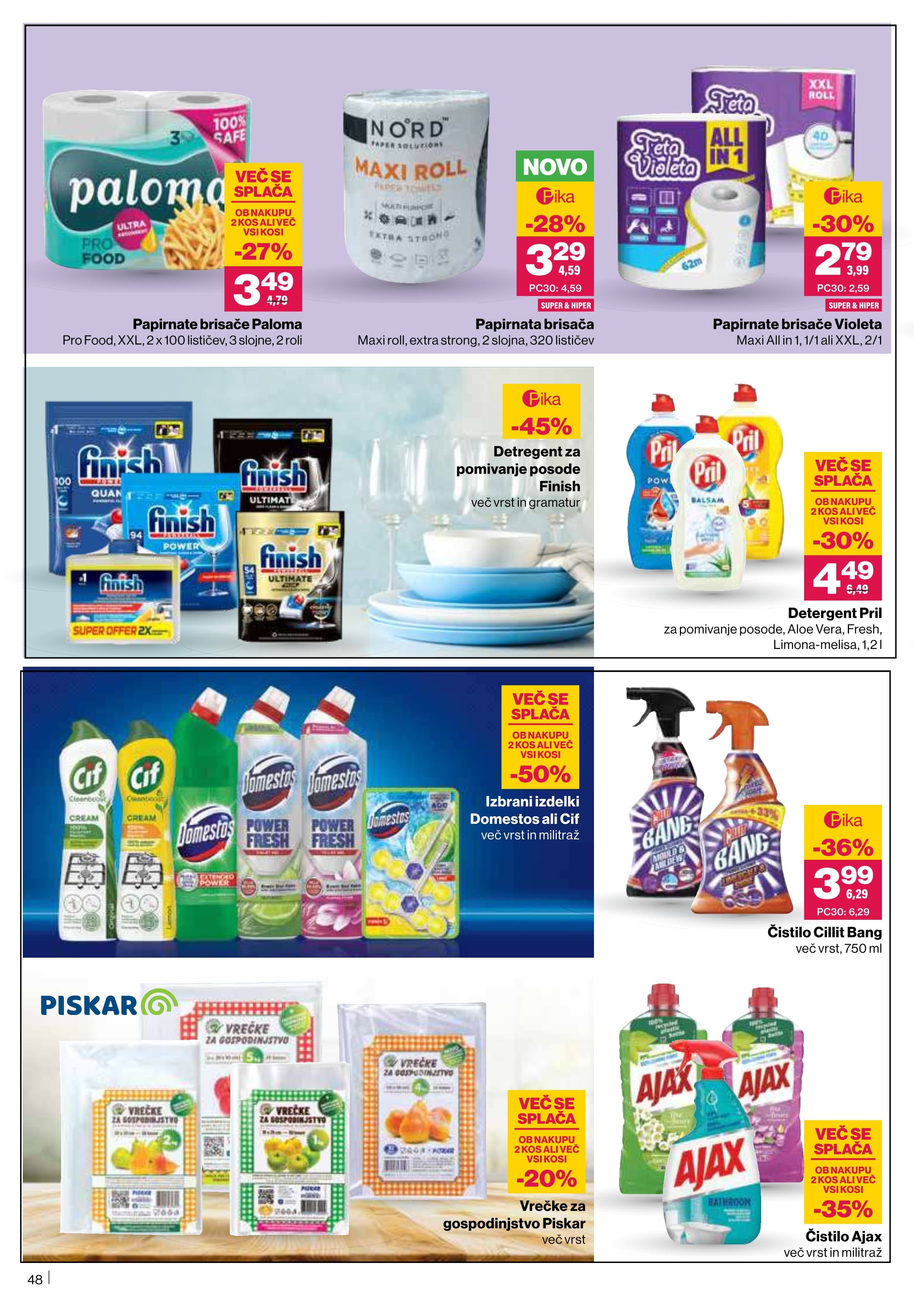Stran 48. Mercator kataloga - Akcije od 23.10. do 05.11.2025.