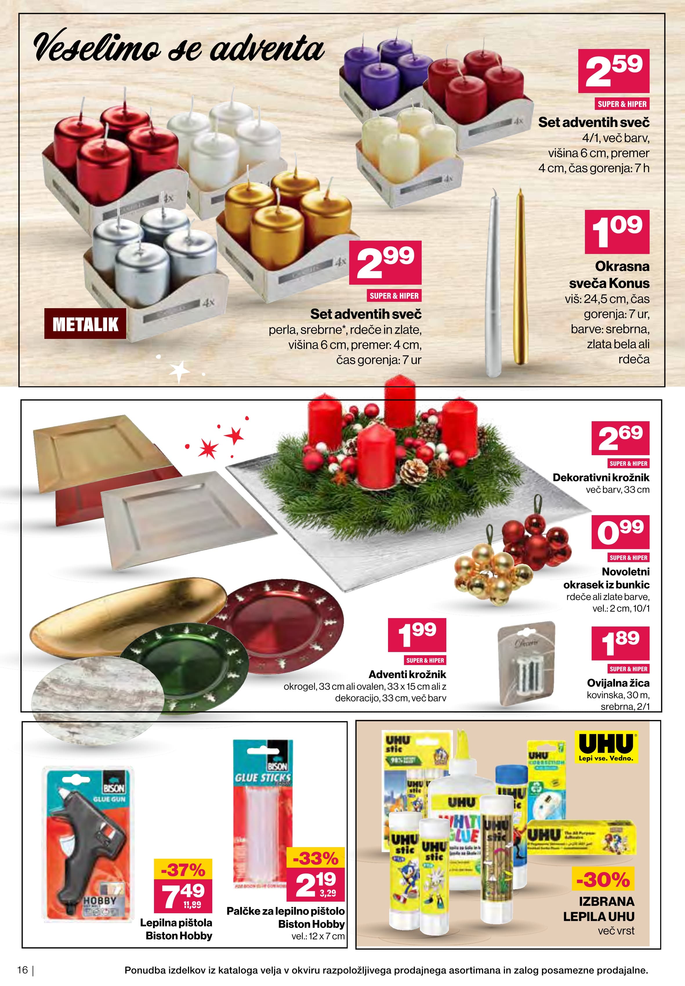 Stran 16. Mercator kataloga - Akcije od 05.11. do 31.12.2025.