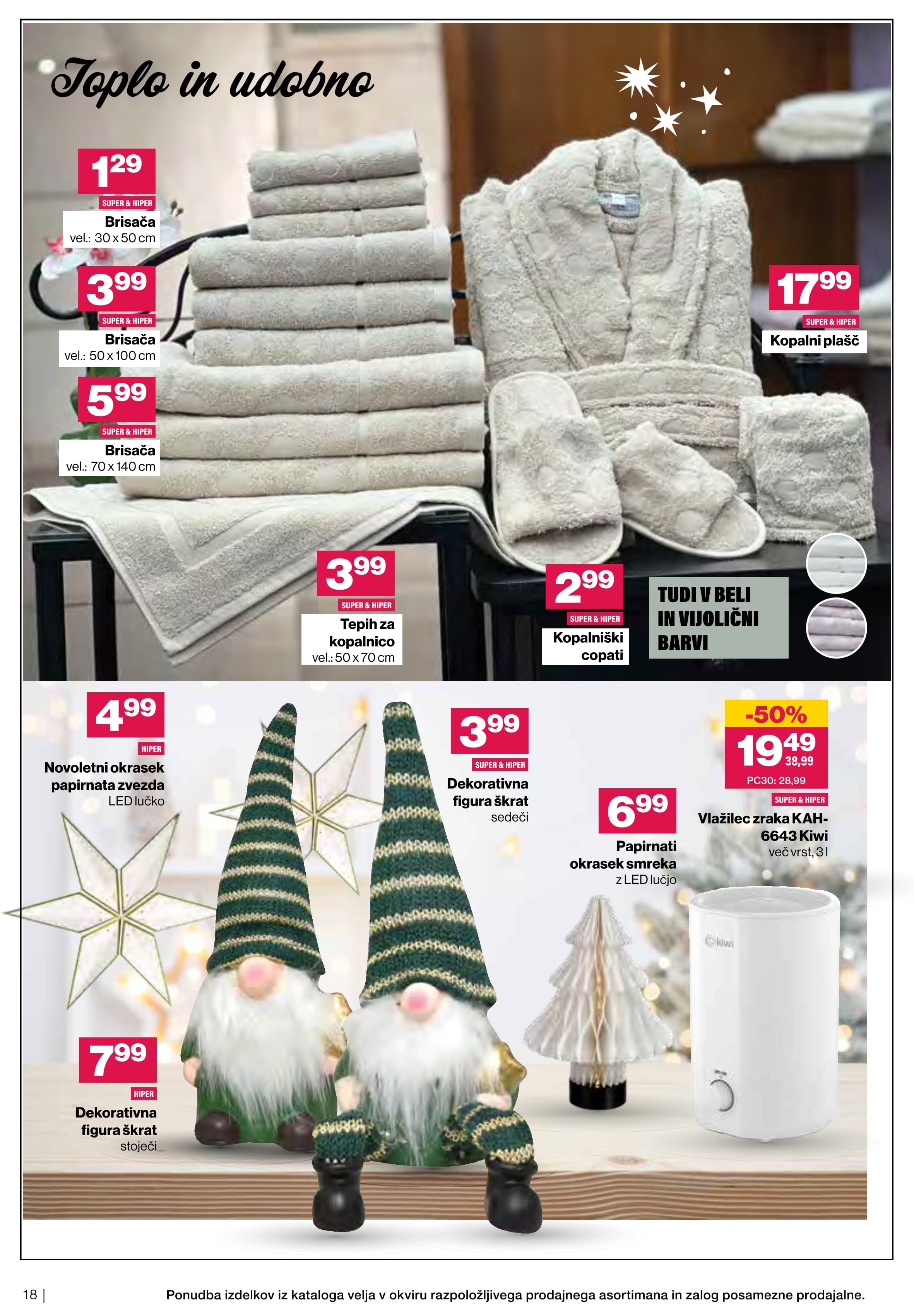 Stran 18. Mercator kataloga - Akcije od 05.11. do 31.12.2025.
