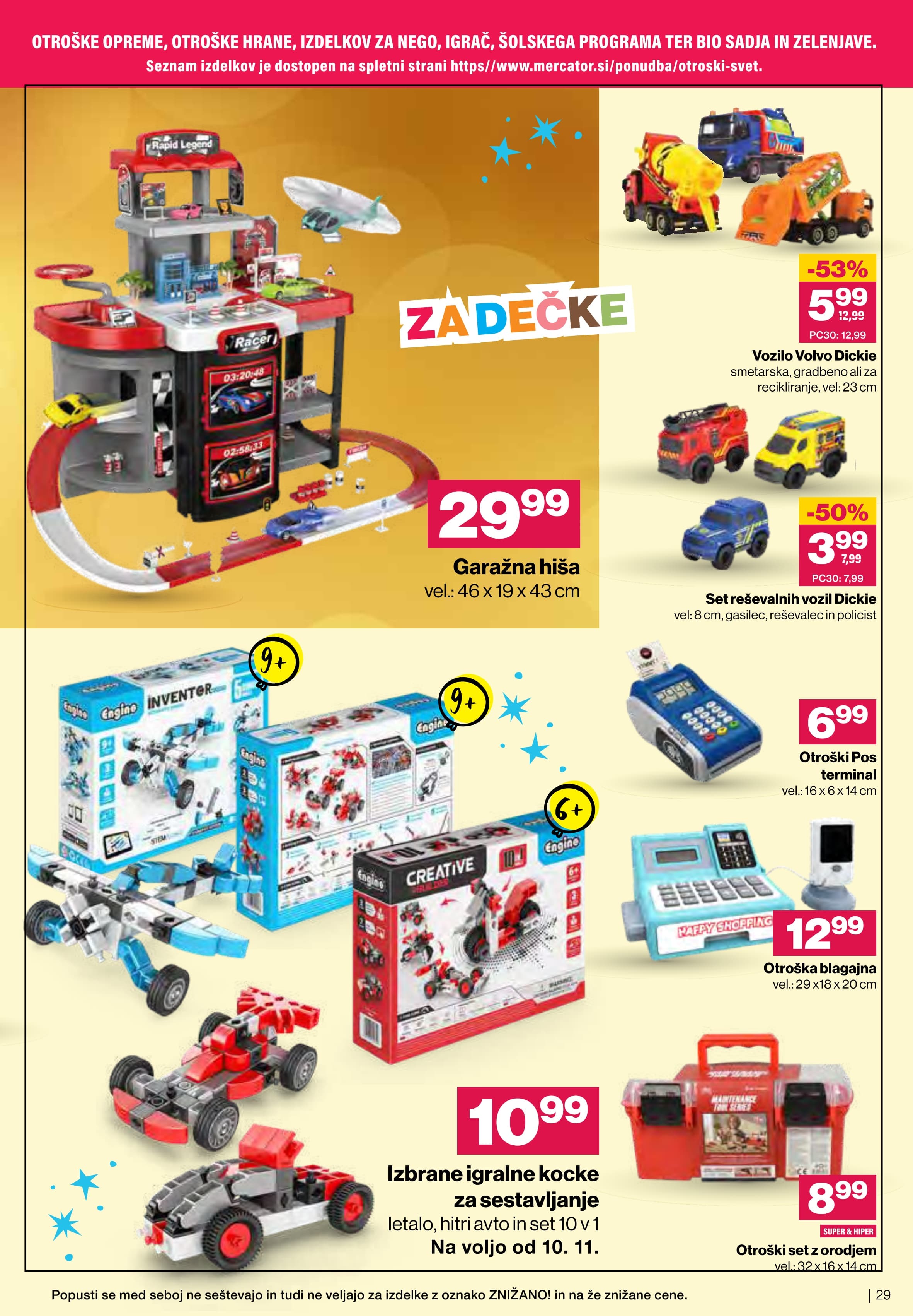 Stran 29. Mercator kataloga - Akcije od 05.11. do 31.12.2025.