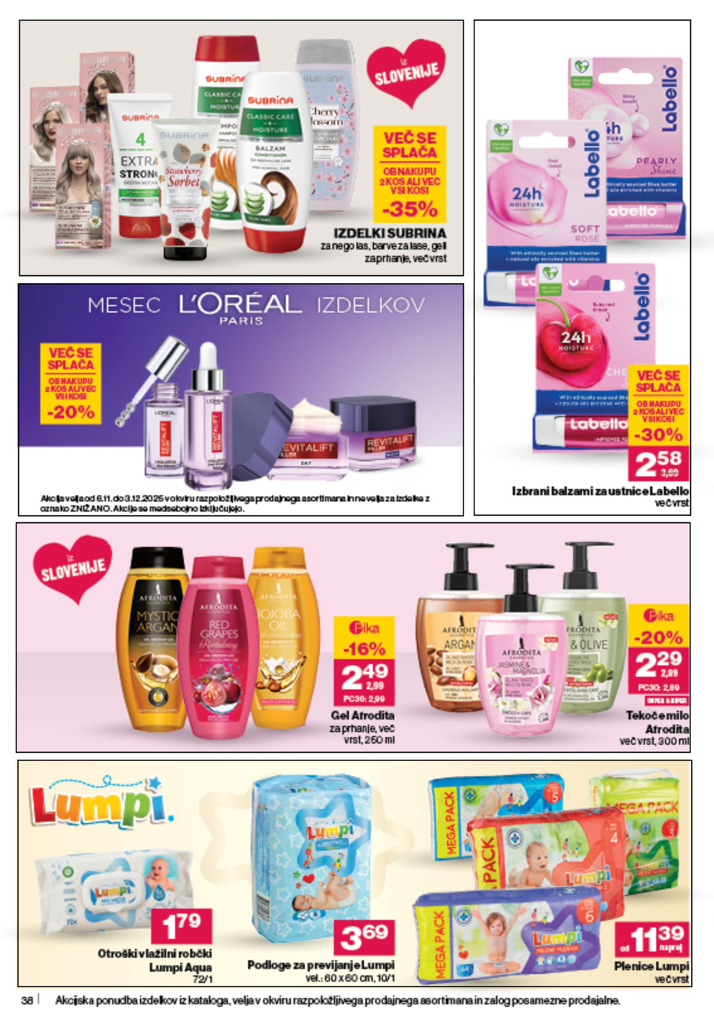 Stran 40. Mercator kataloga - Akcije od 06.11. do 12.11.2025.