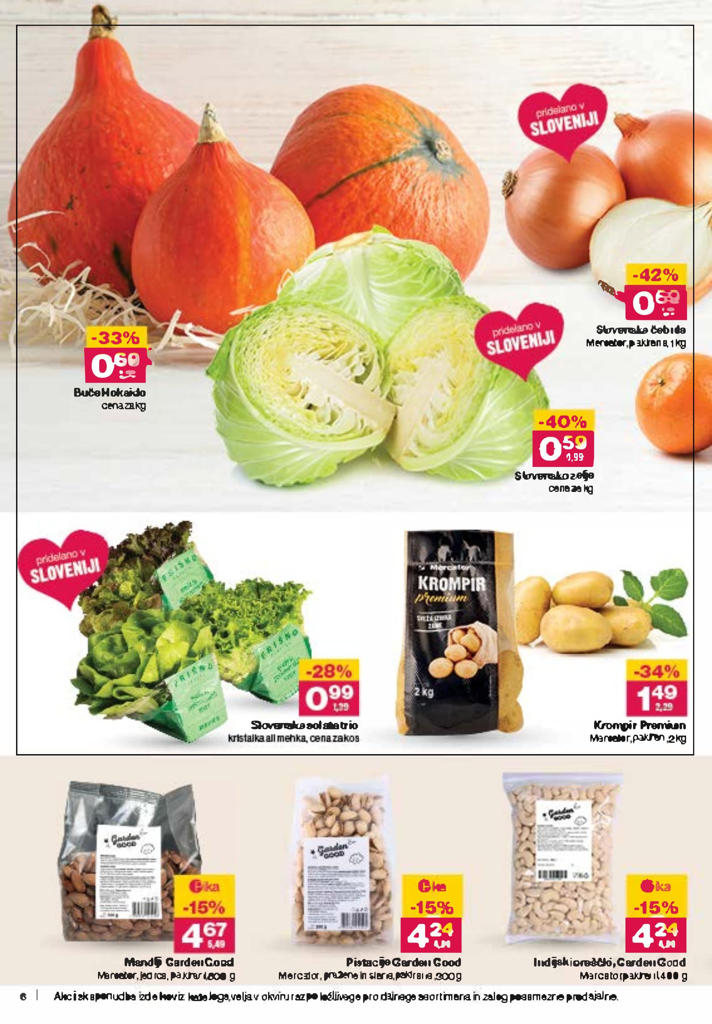 Stran 6. Mercator kataloga - Akcije od 06.11. do 12.11.2025.