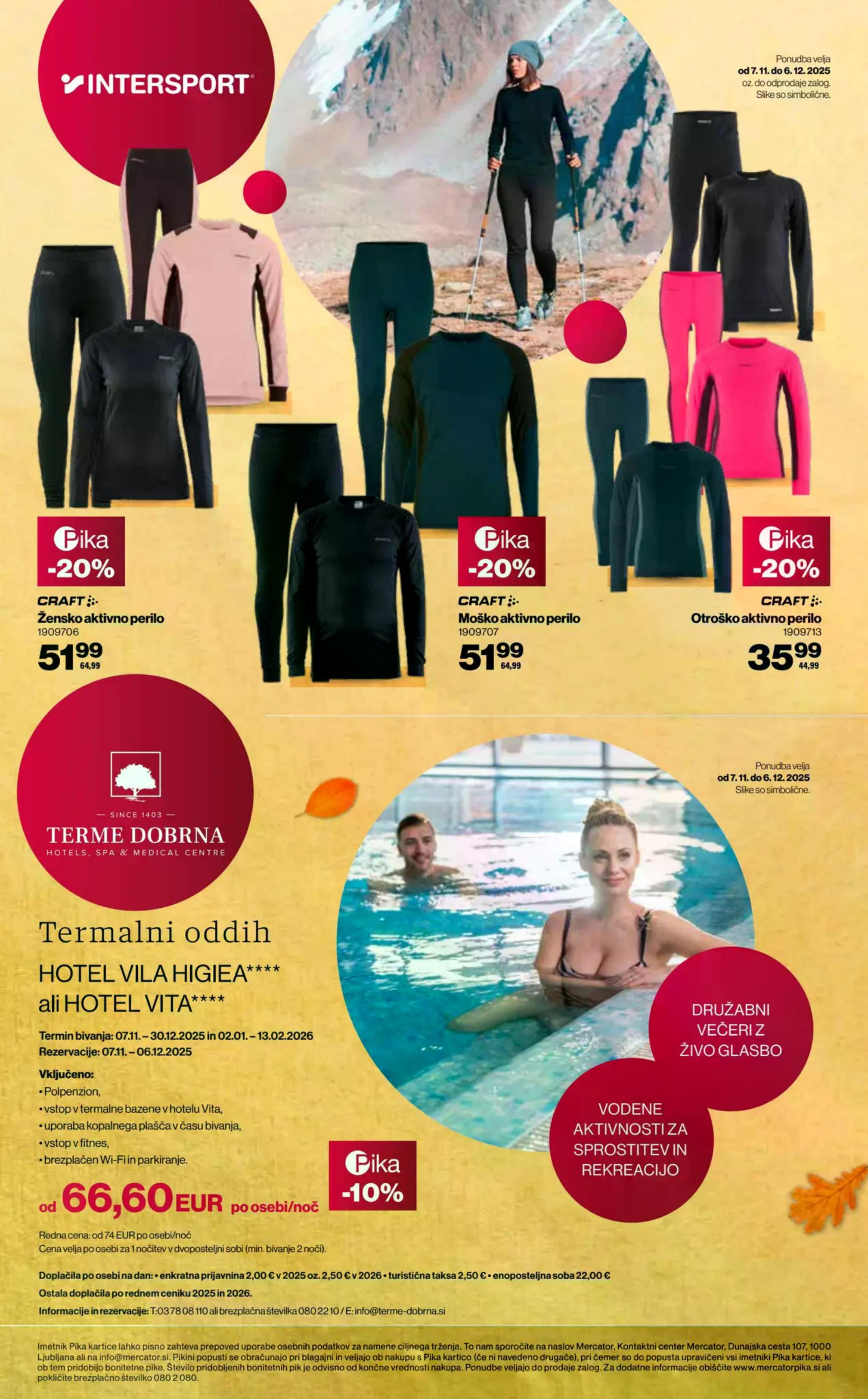 Stran 2. Mercator kataloga - Akcije od 07.11. do 06.12.2025.