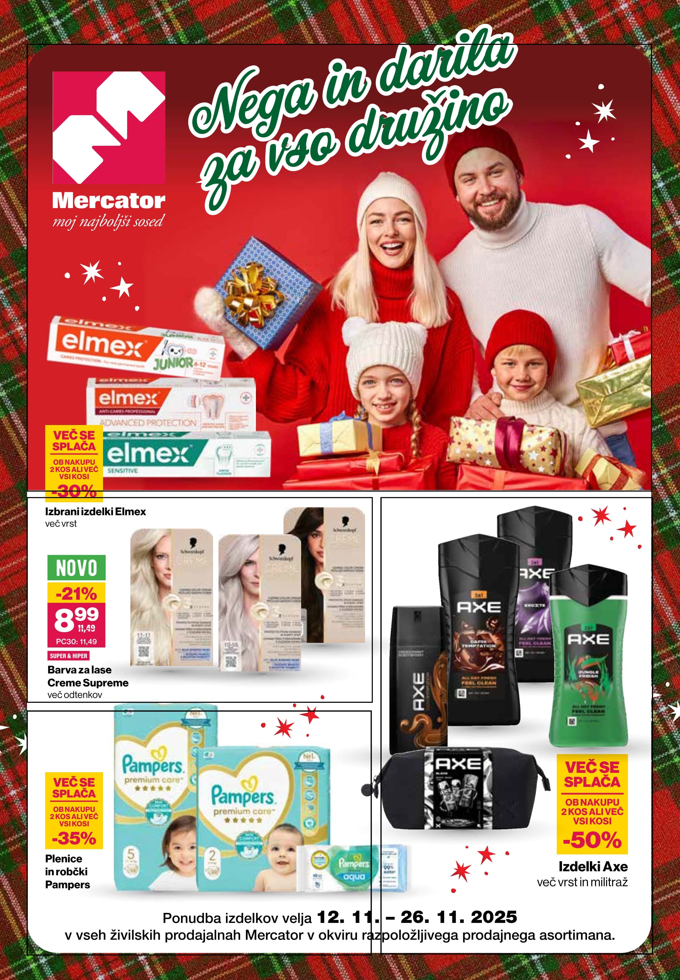 Stran 1. Mercator kataloga - Akcije od 12.11. do 26.11.2025.