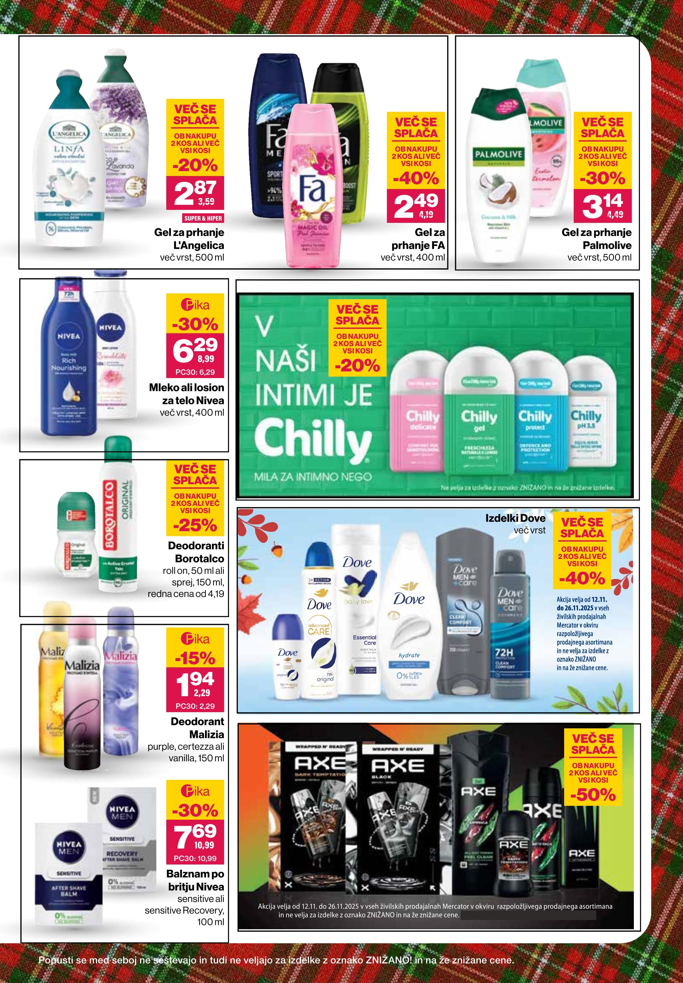 Stran 5. Mercator kataloga - Akcije od 12.11. do 26.11.2025.