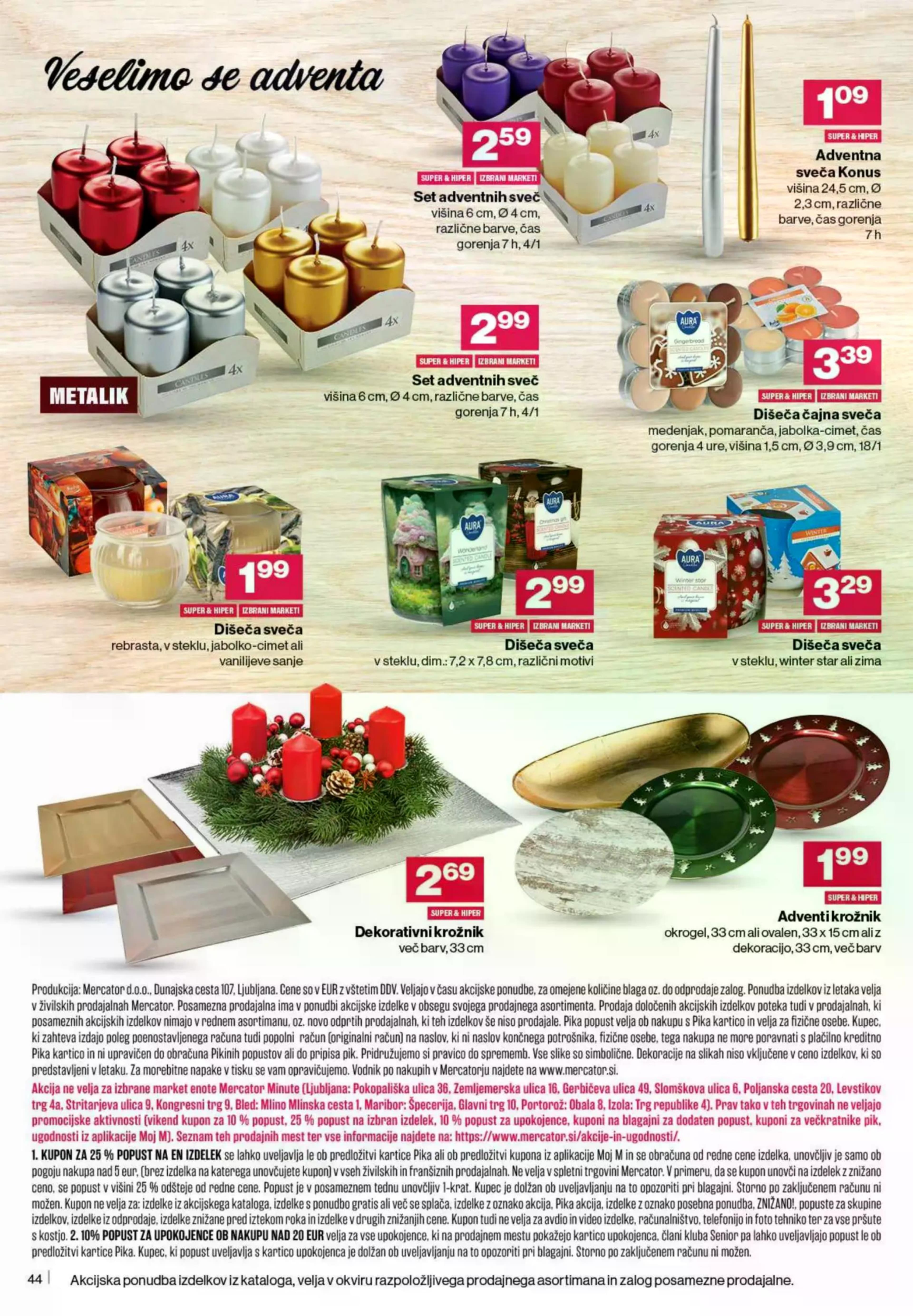 Stran 46. Mercator kataloga - Akcije od 13.11. do 19.11.2025.