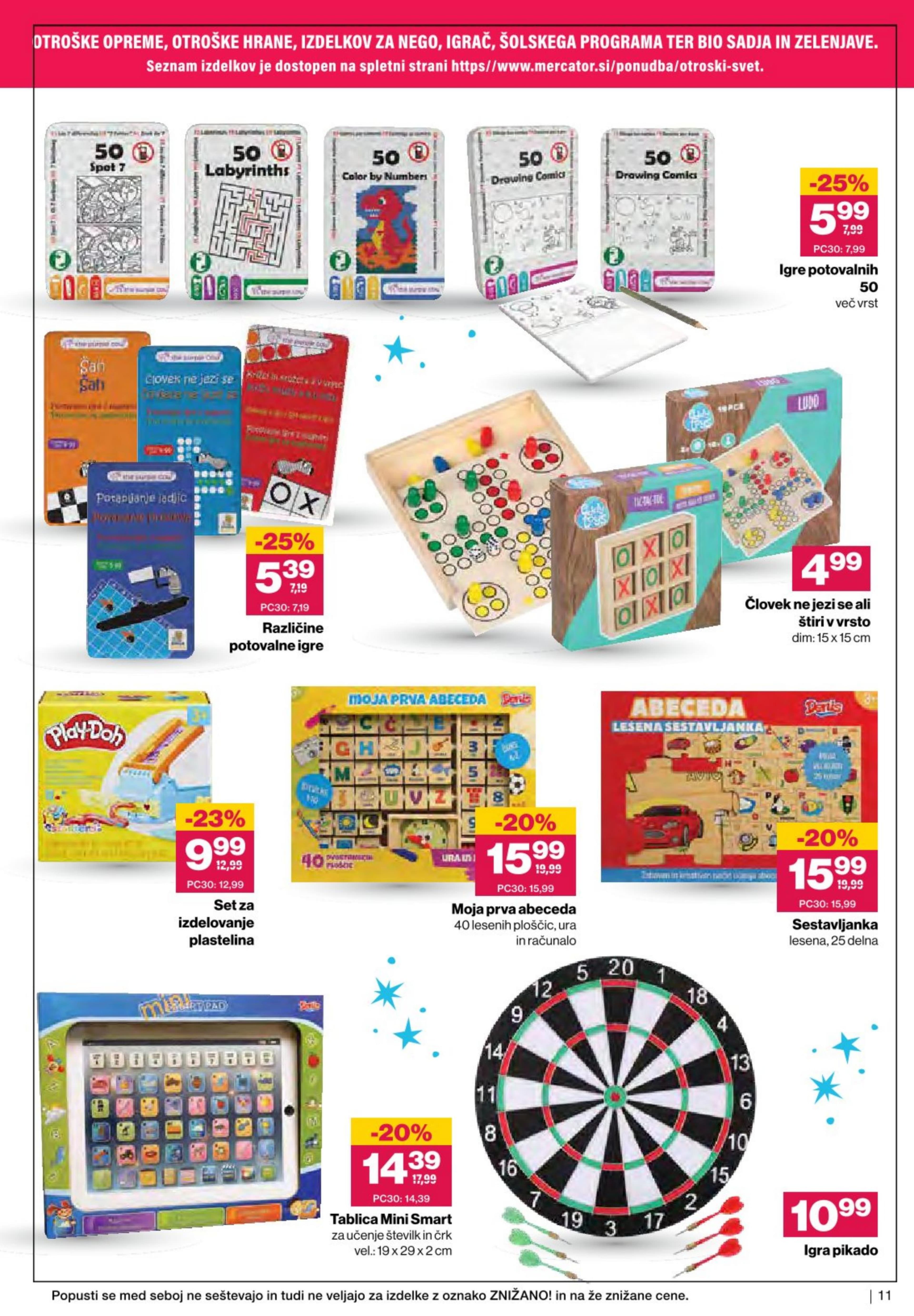Stran 11. Mercator kataloga - Akcije od 19.11. do 31.12.2025.