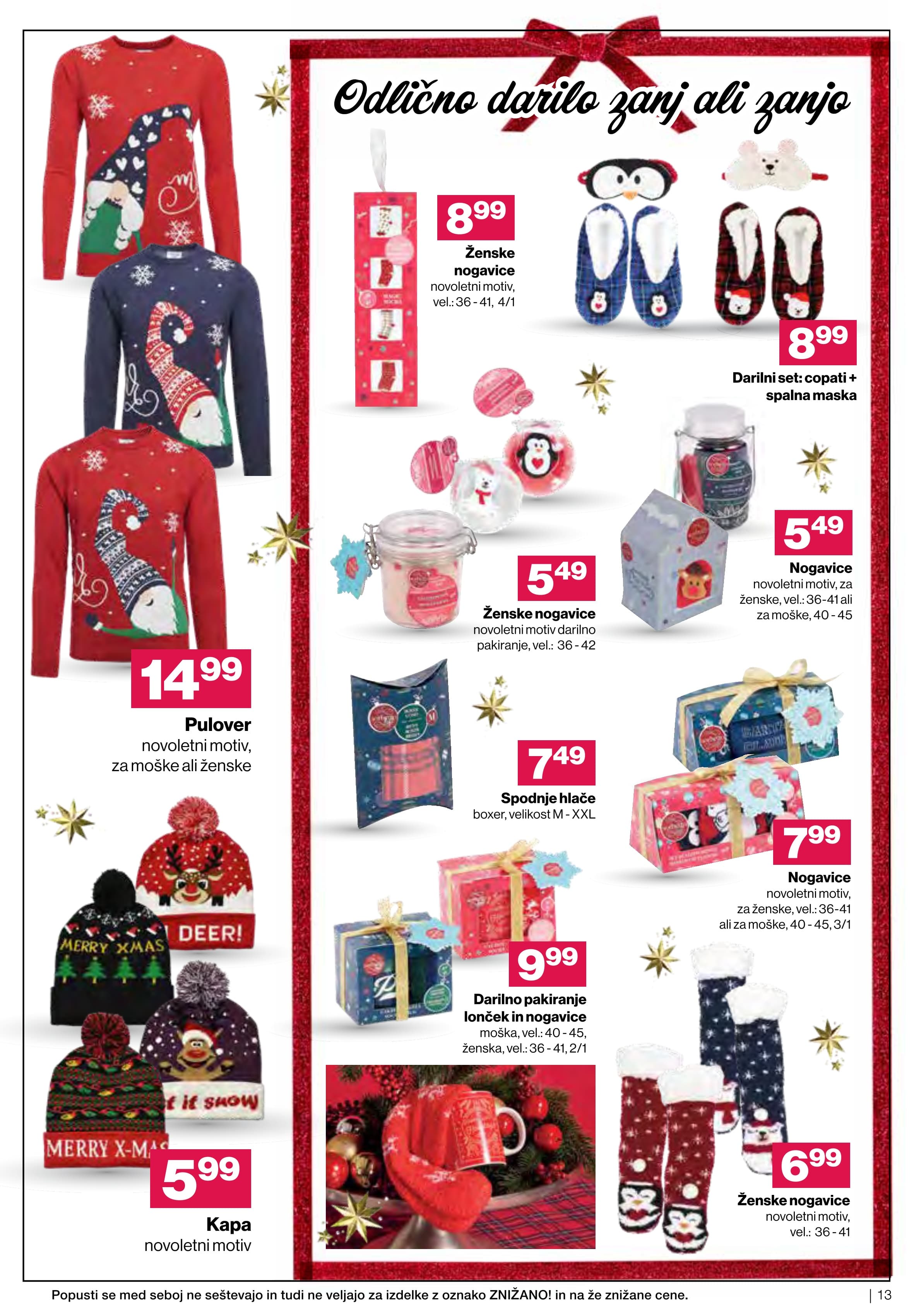 Stran 13. Mercator kataloga - Akcije od 19.11. do 31.12.2025.