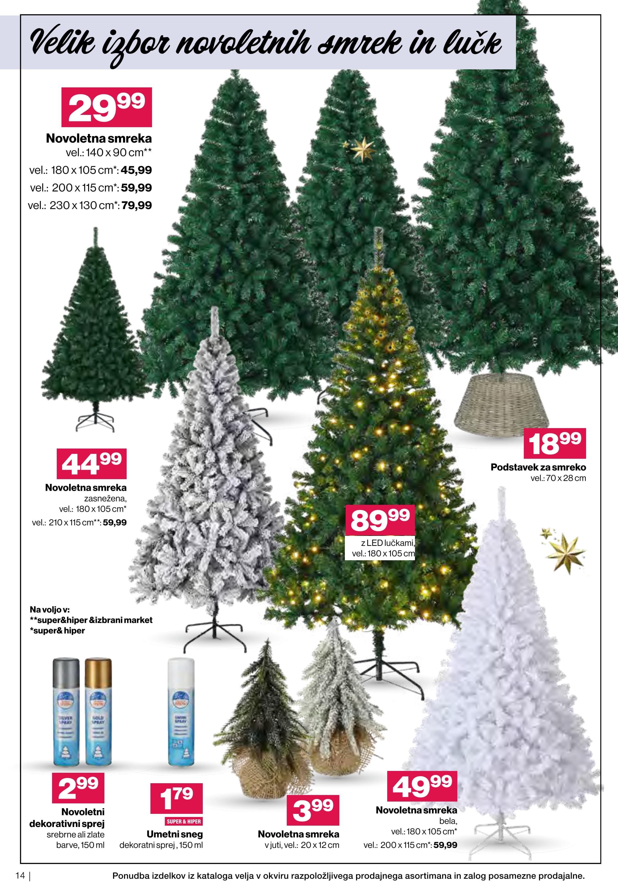 Stran 14. Mercator kataloga - Akcije od 19.11. do 31.12.2025.