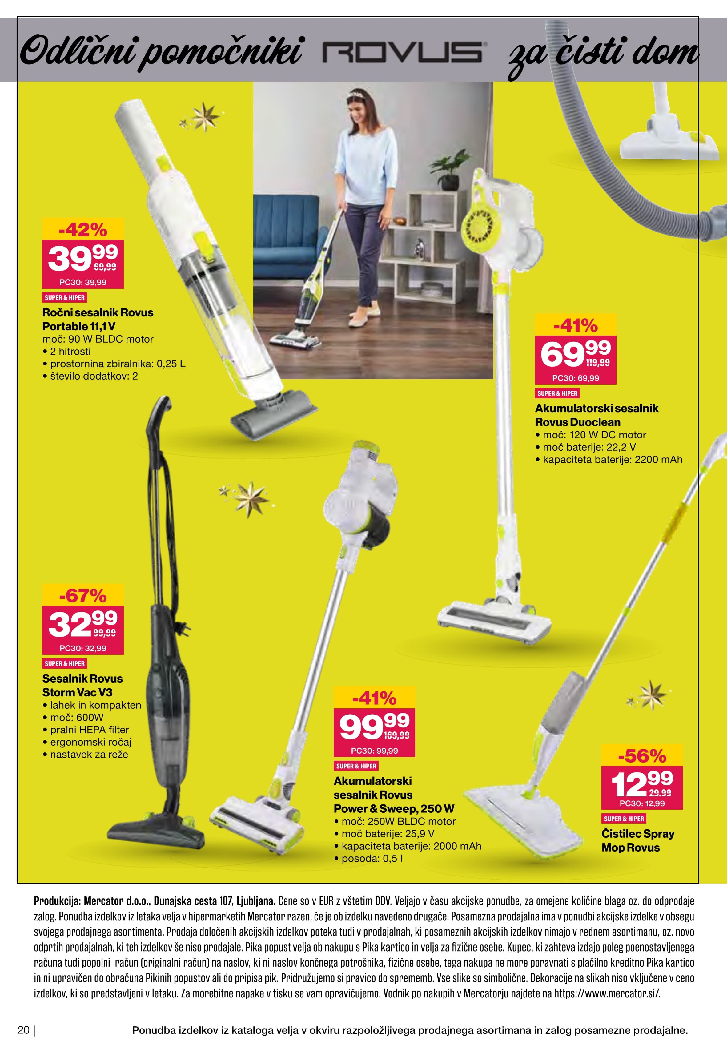 Stran 20. Mercator kataloga - Akcije od 19.11. do 31.12.2025.