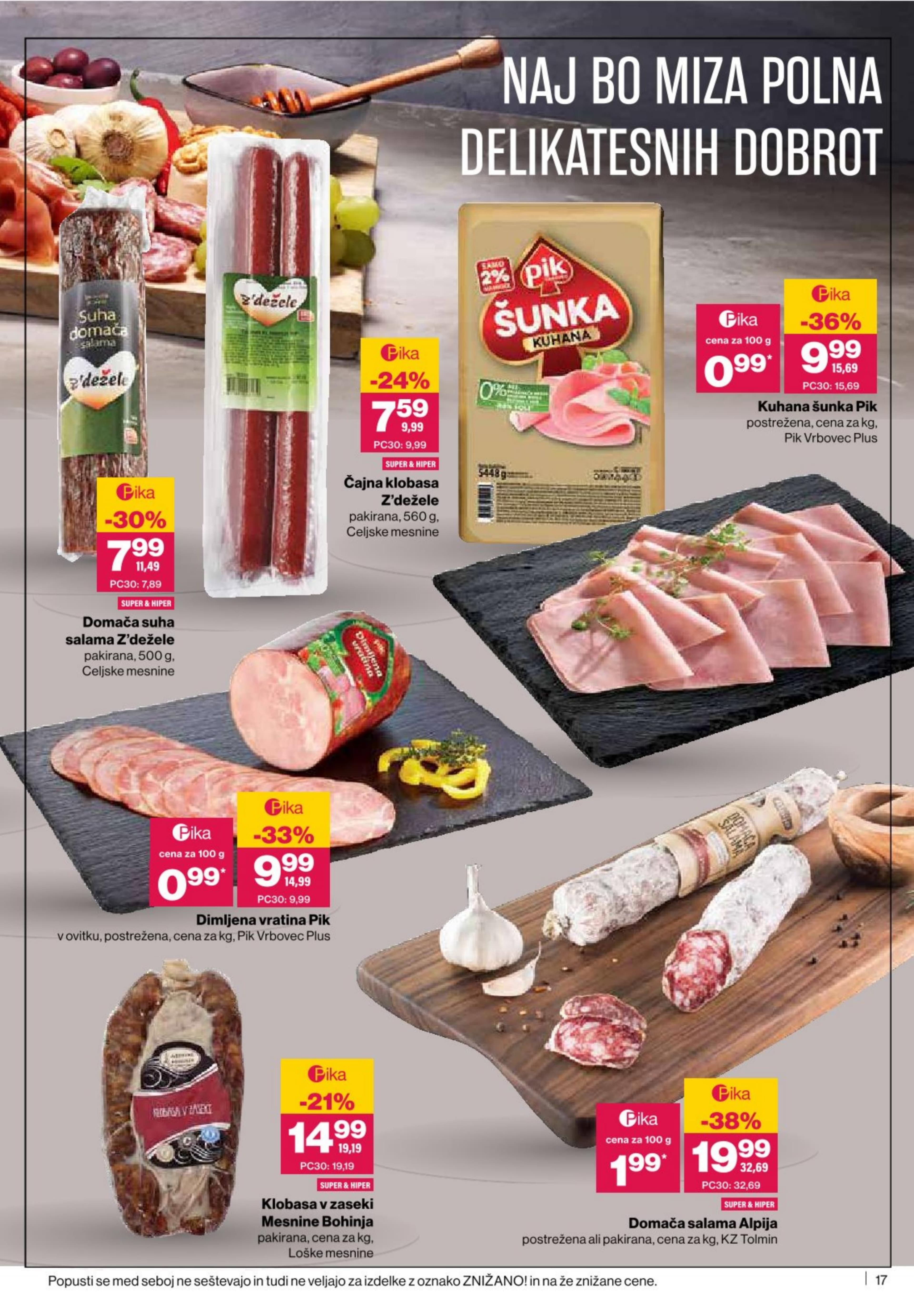 Stran 17. Mercator kataloga - Akcije od 20.11. do 26.11.2025.