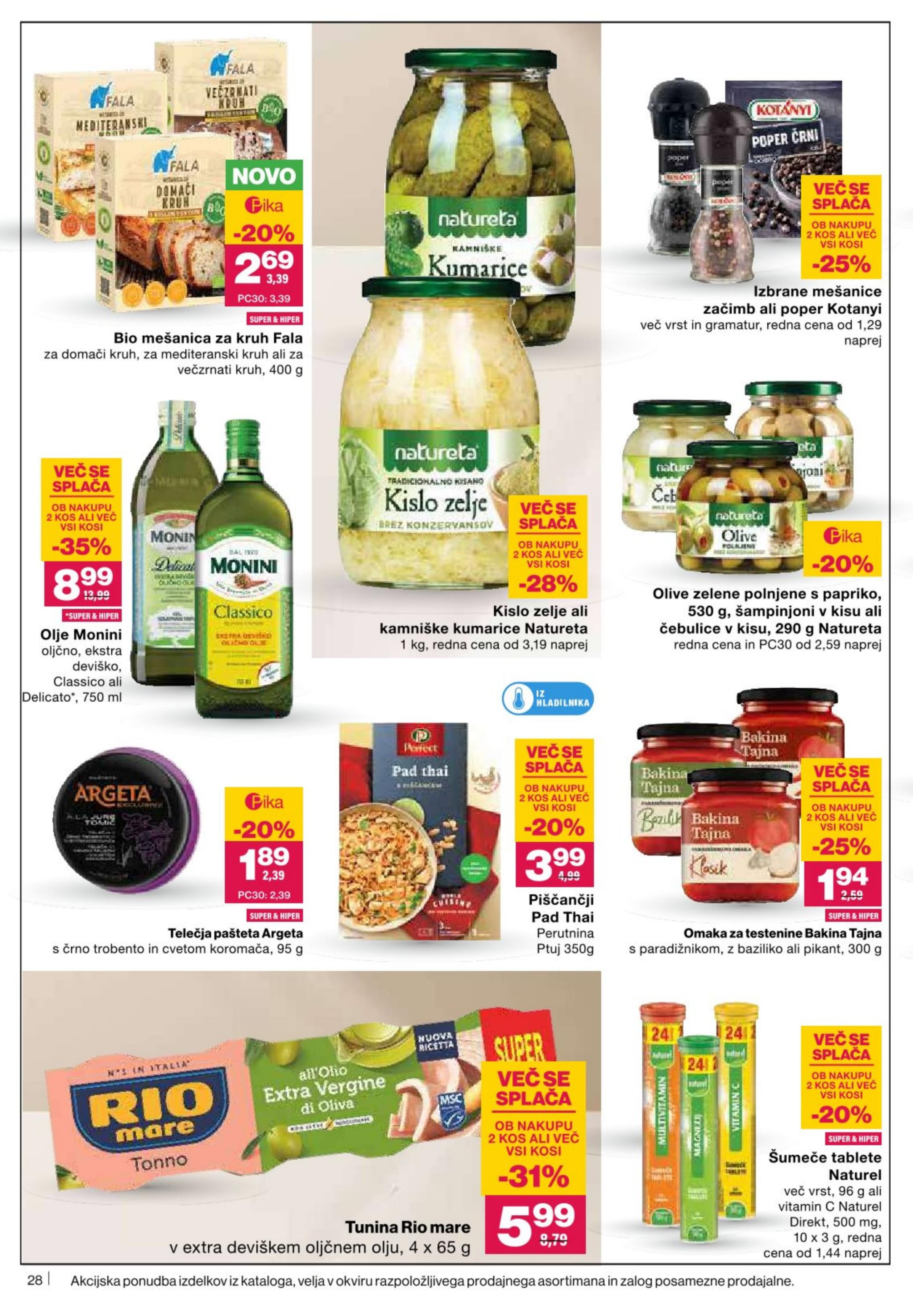 Stran 28. Mercator kataloga - Akcije od 20.11. do 26.11.2025.