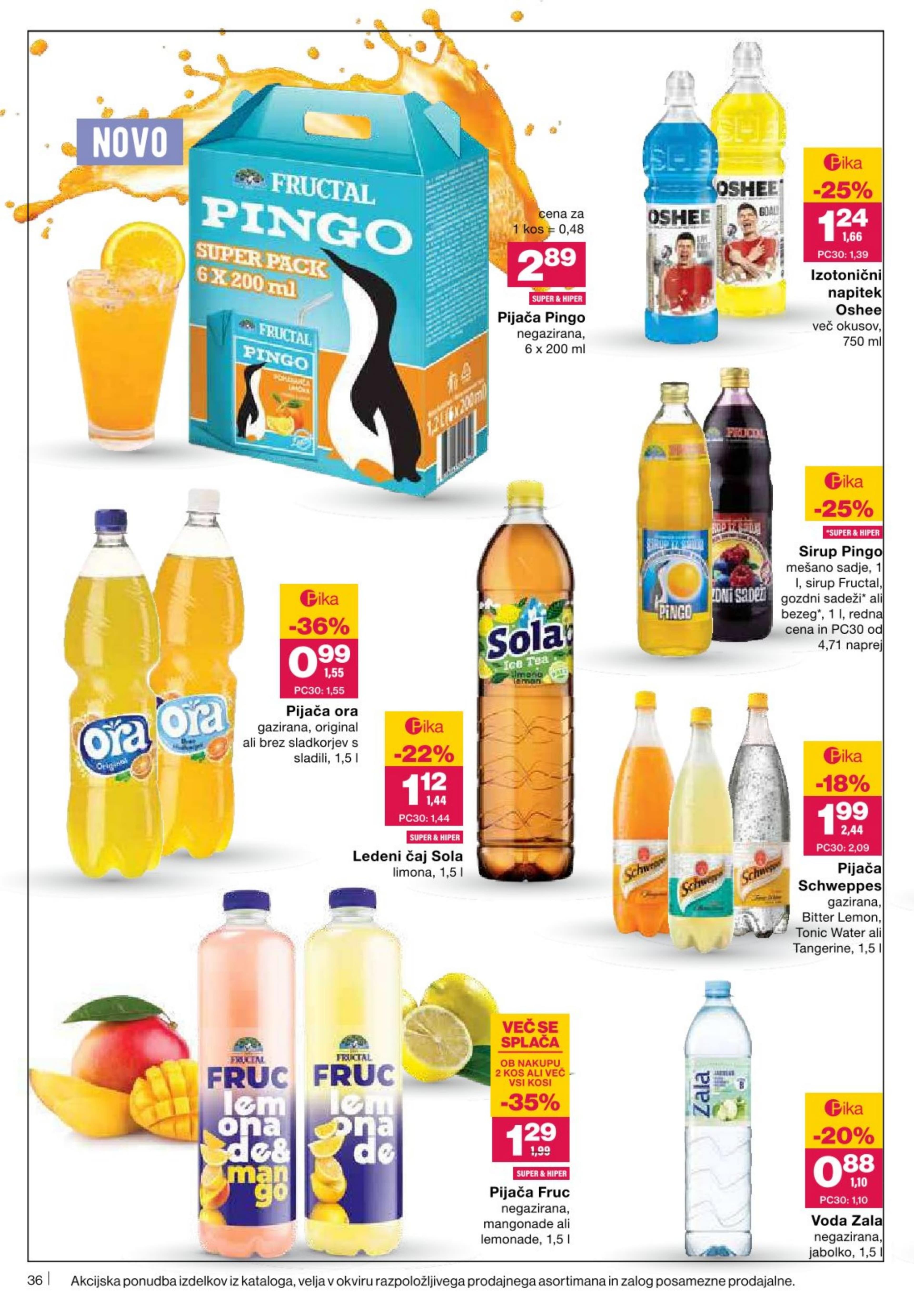 Stran 36. Mercator kataloga - Akcije od 20.11. do 26.11.2025.