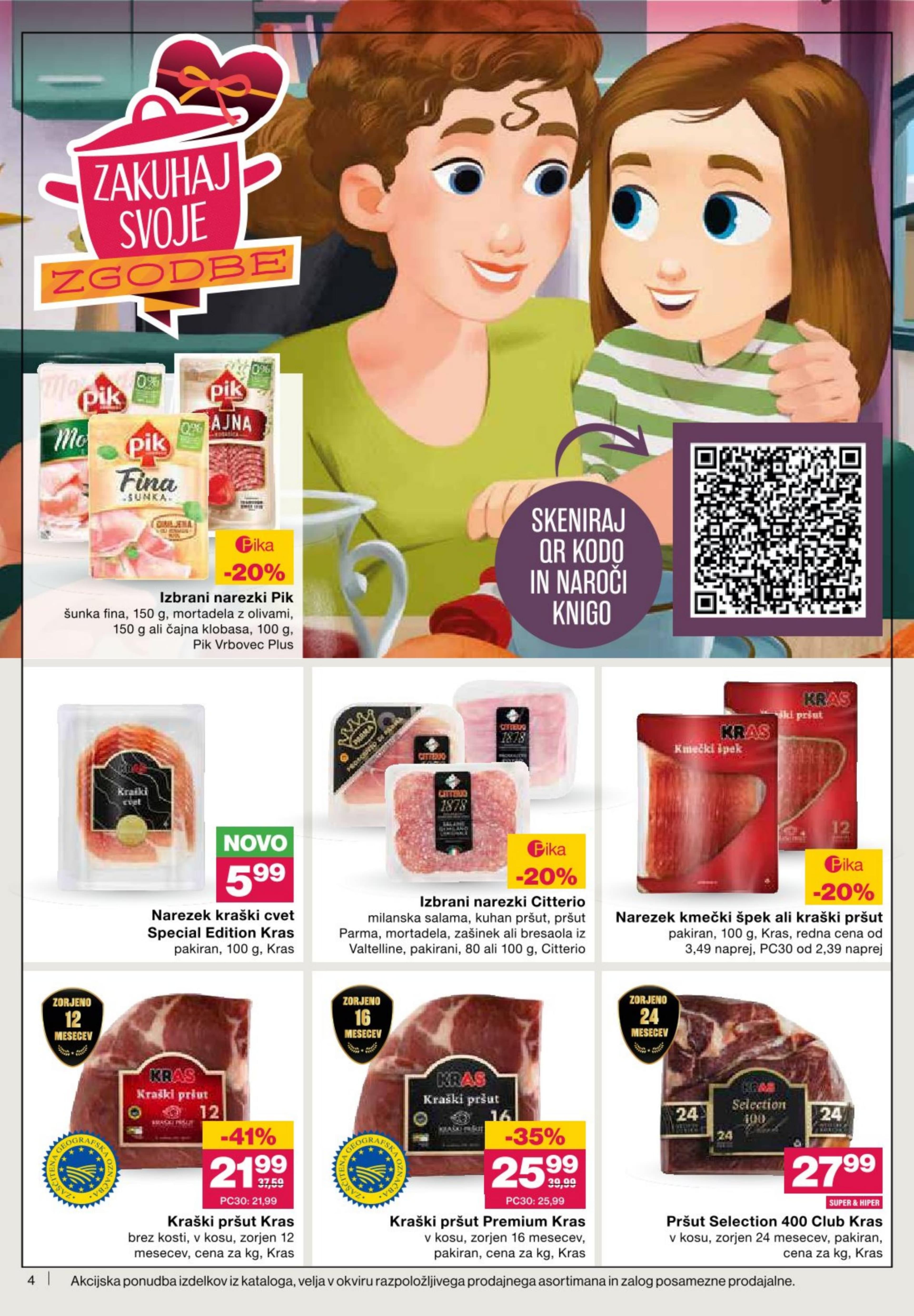 Stran 4. Mercator kataloga - Akcije od 20.11. do 26.11.2025.