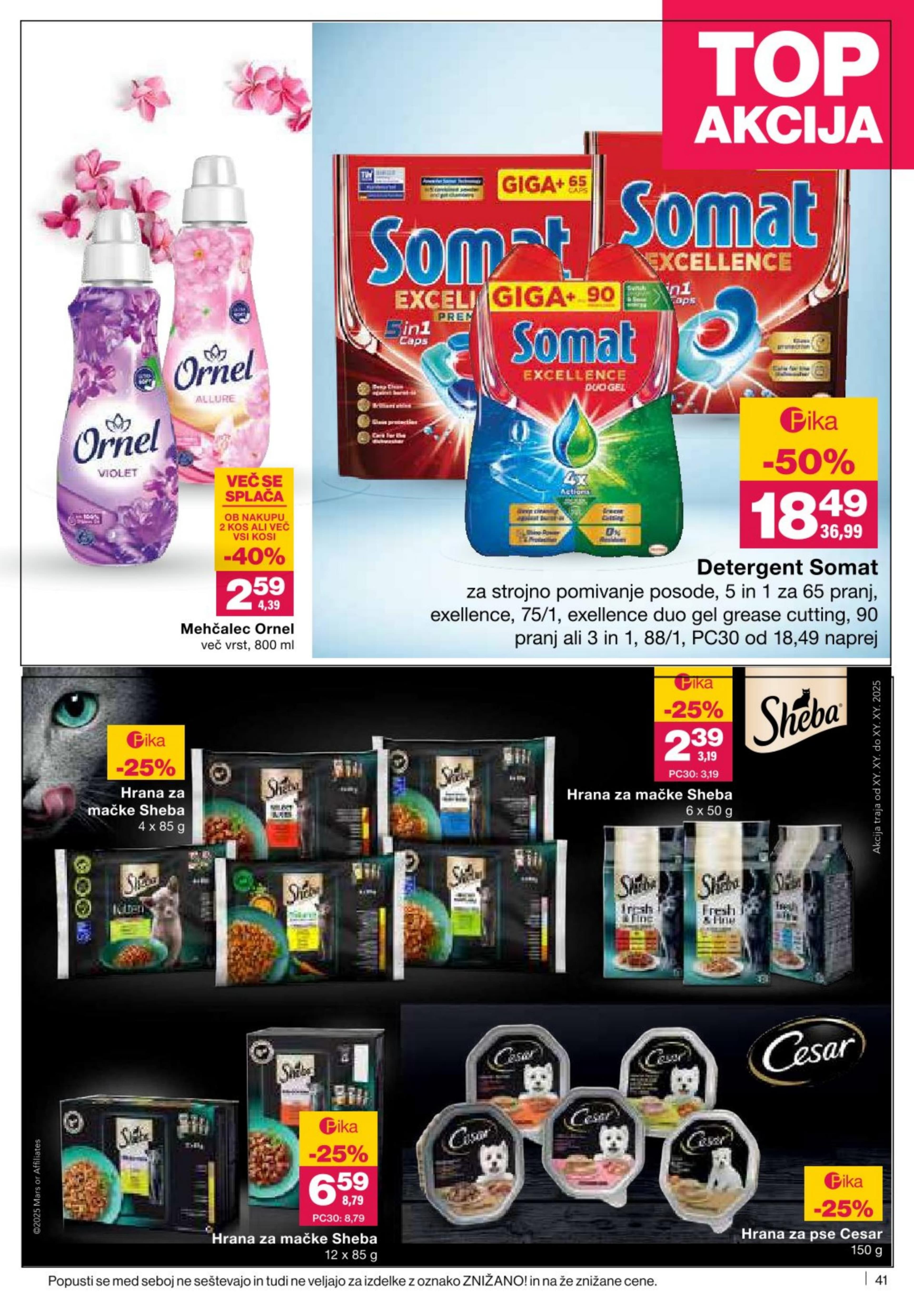 Stran 41. Mercator kataloga - Akcije od 20.11. do 26.11.2025.