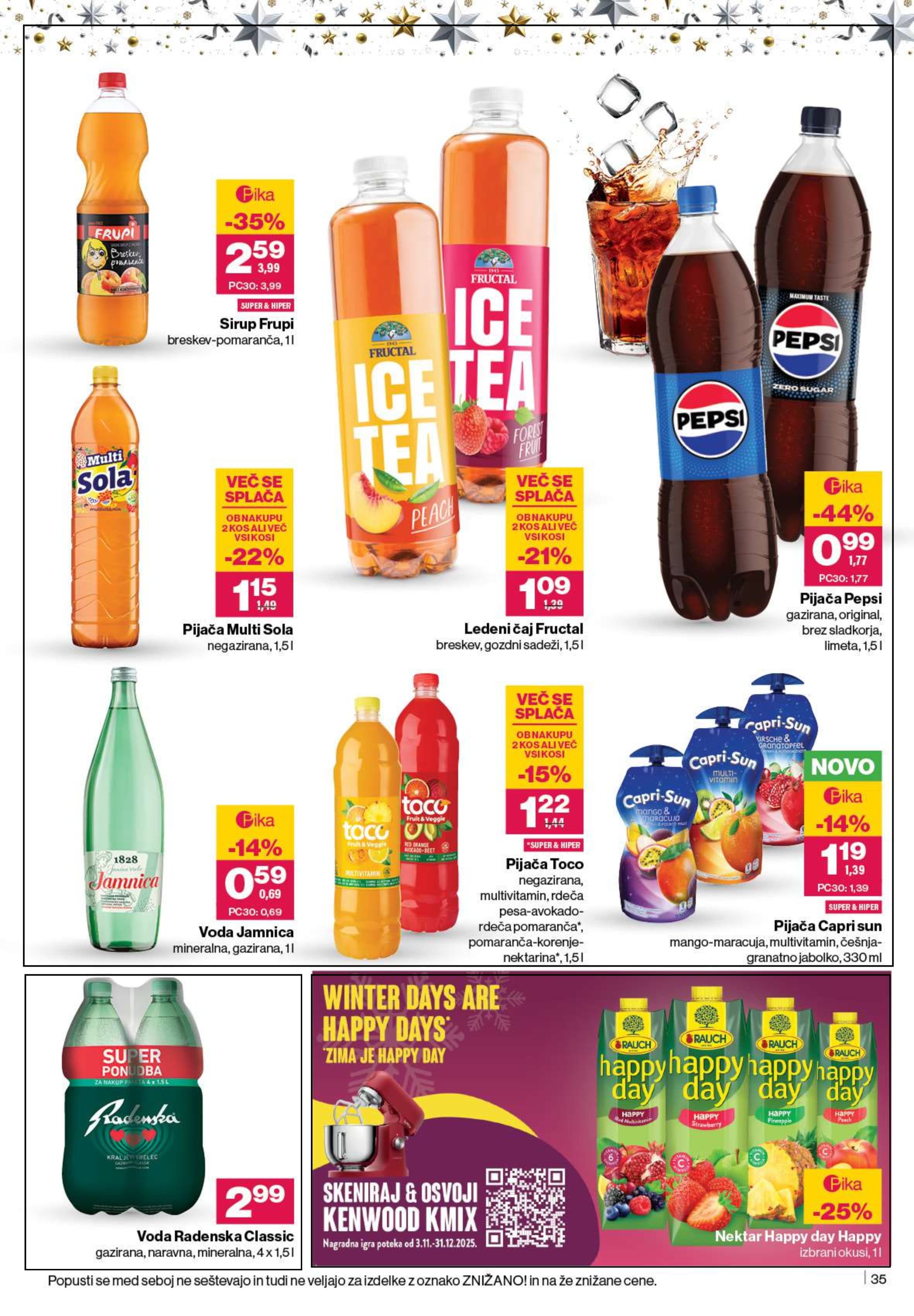 Stran 37. Mercator kataloga - Akcije od 27.11. do 03.12.2025.