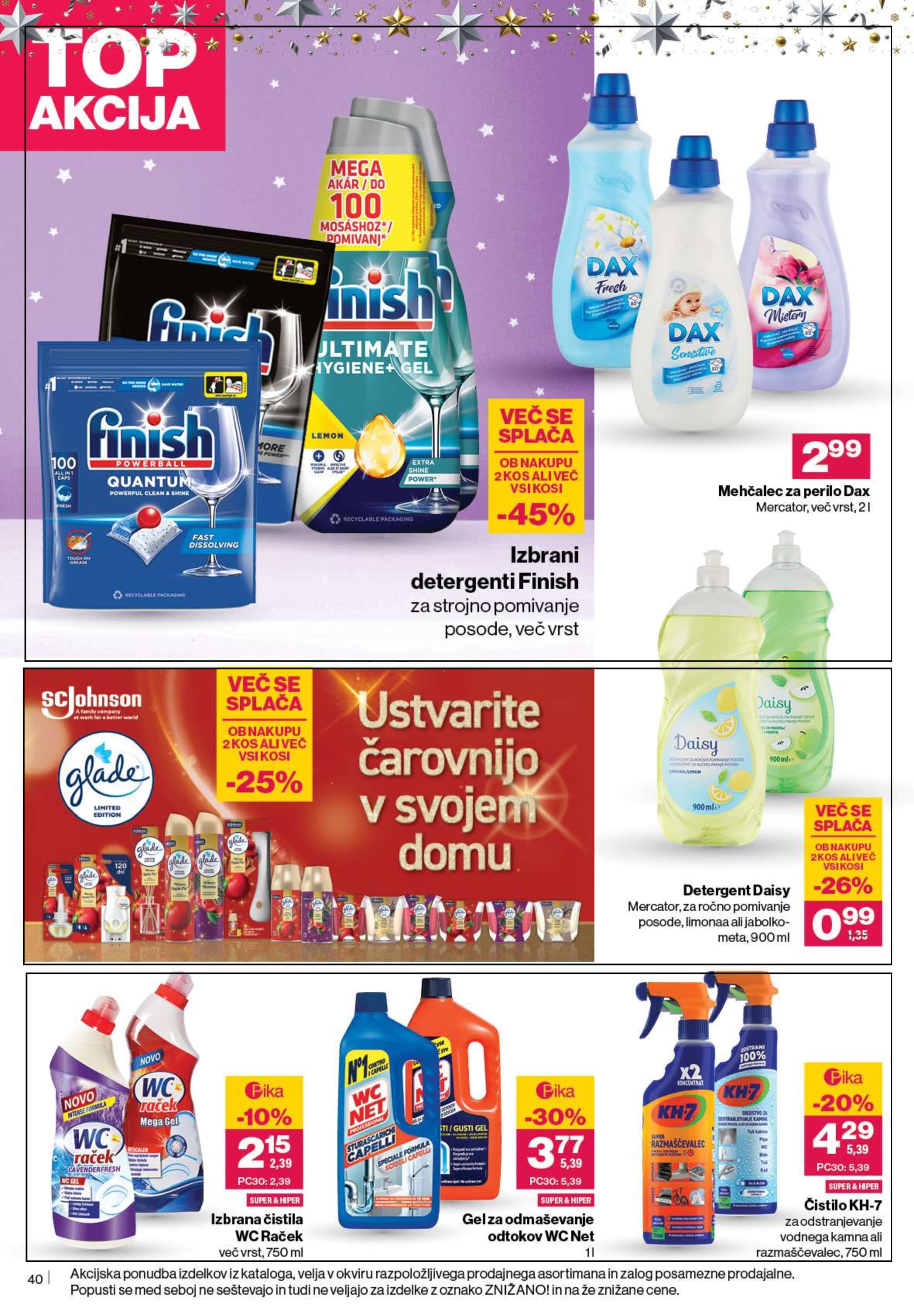 Stran 42. Mercator kataloga - Akcije od 27.11. do 03.12.2025.