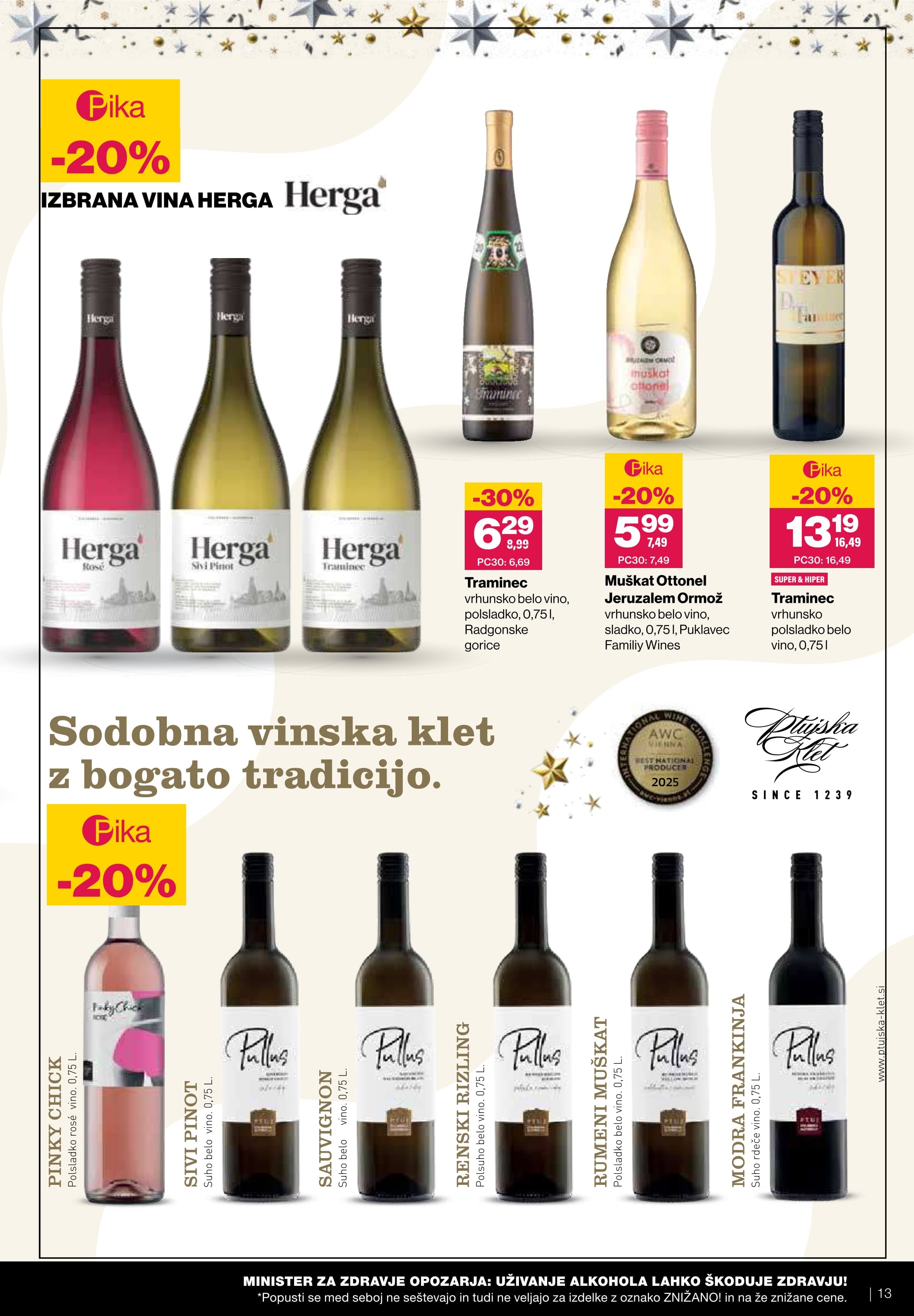 Stran 13. Mercator kataloga - Akcije od 03.12. do 31.12.2025.