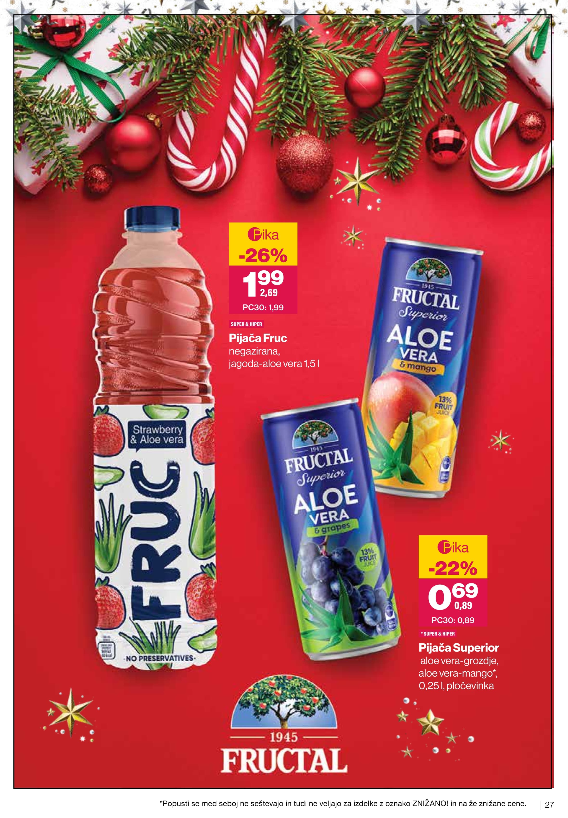 Stran 27. Mercator kataloga - Akcije od 03.12. do 31.12.2025.