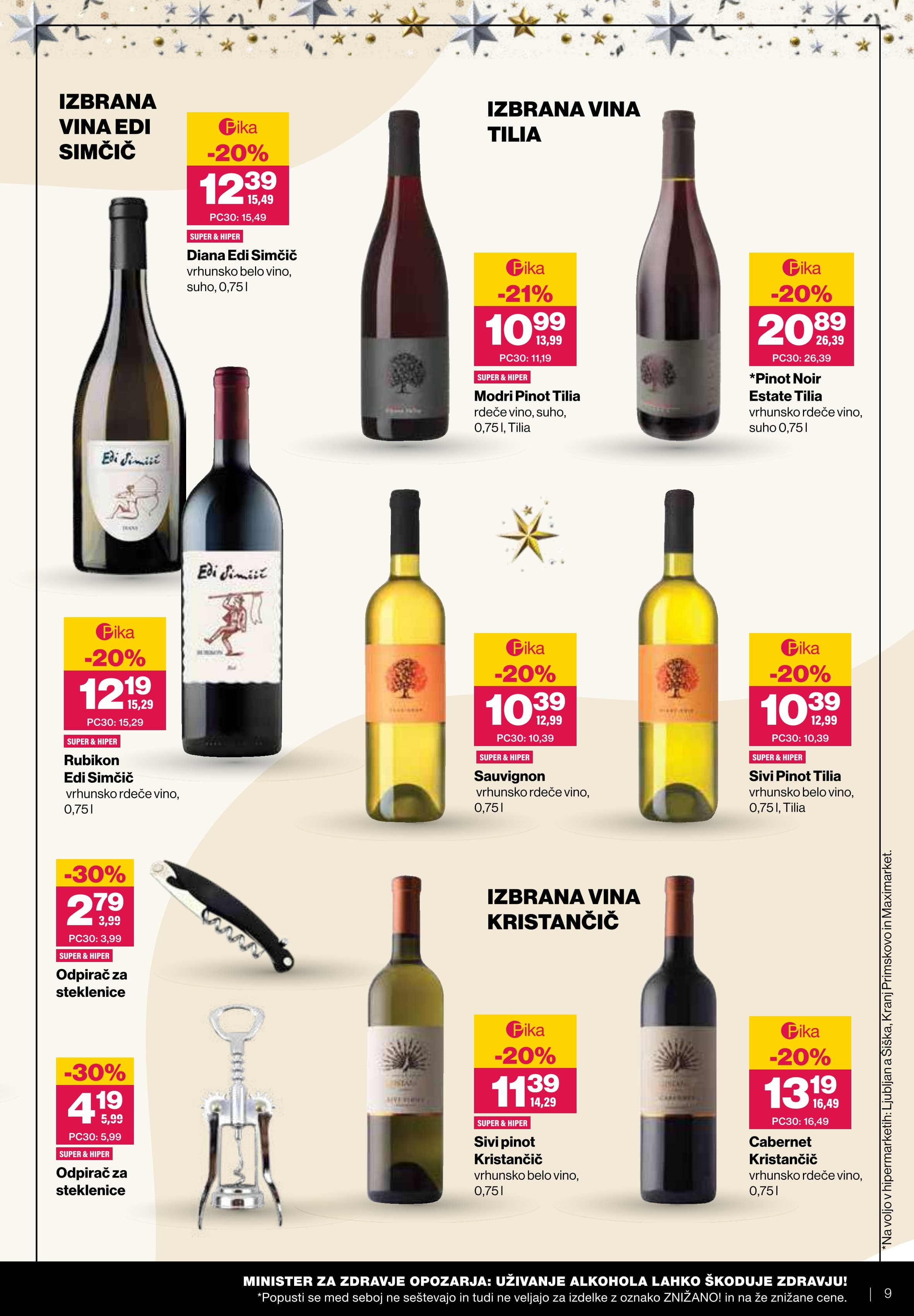 Stran 9. Mercator kataloga - Akcije od 03.12. do 31.12.2025.