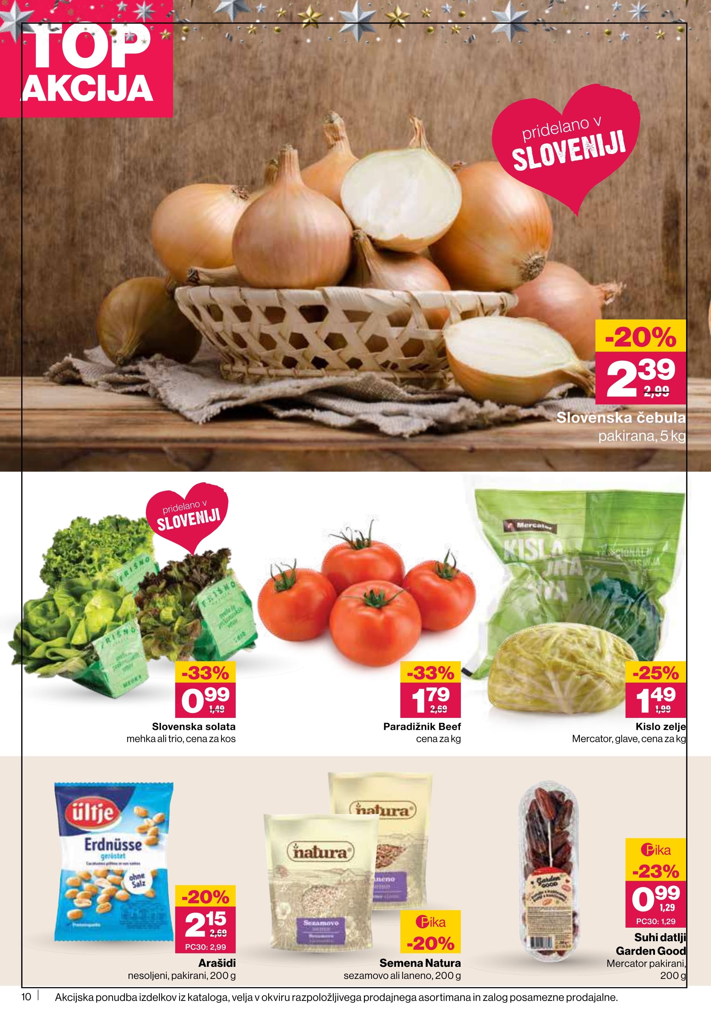 Stran 10. Mercator kataloga - Akcije od 04.12. do 10.12.2025.