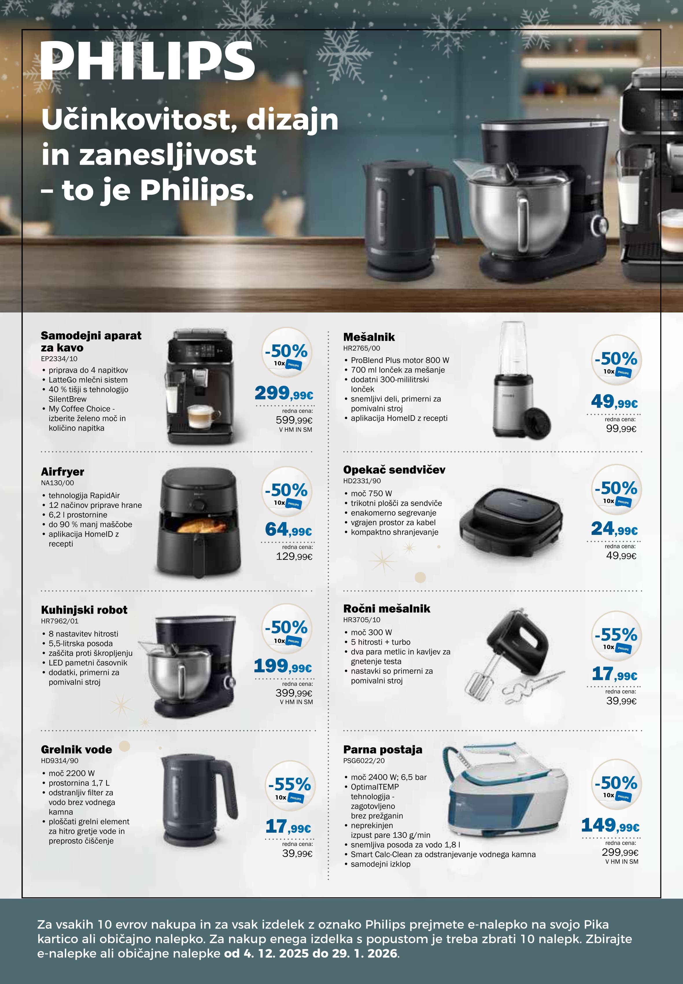 Stran 2. Mercator kataloga - Akcije od 04.12. do 10.12.2025.