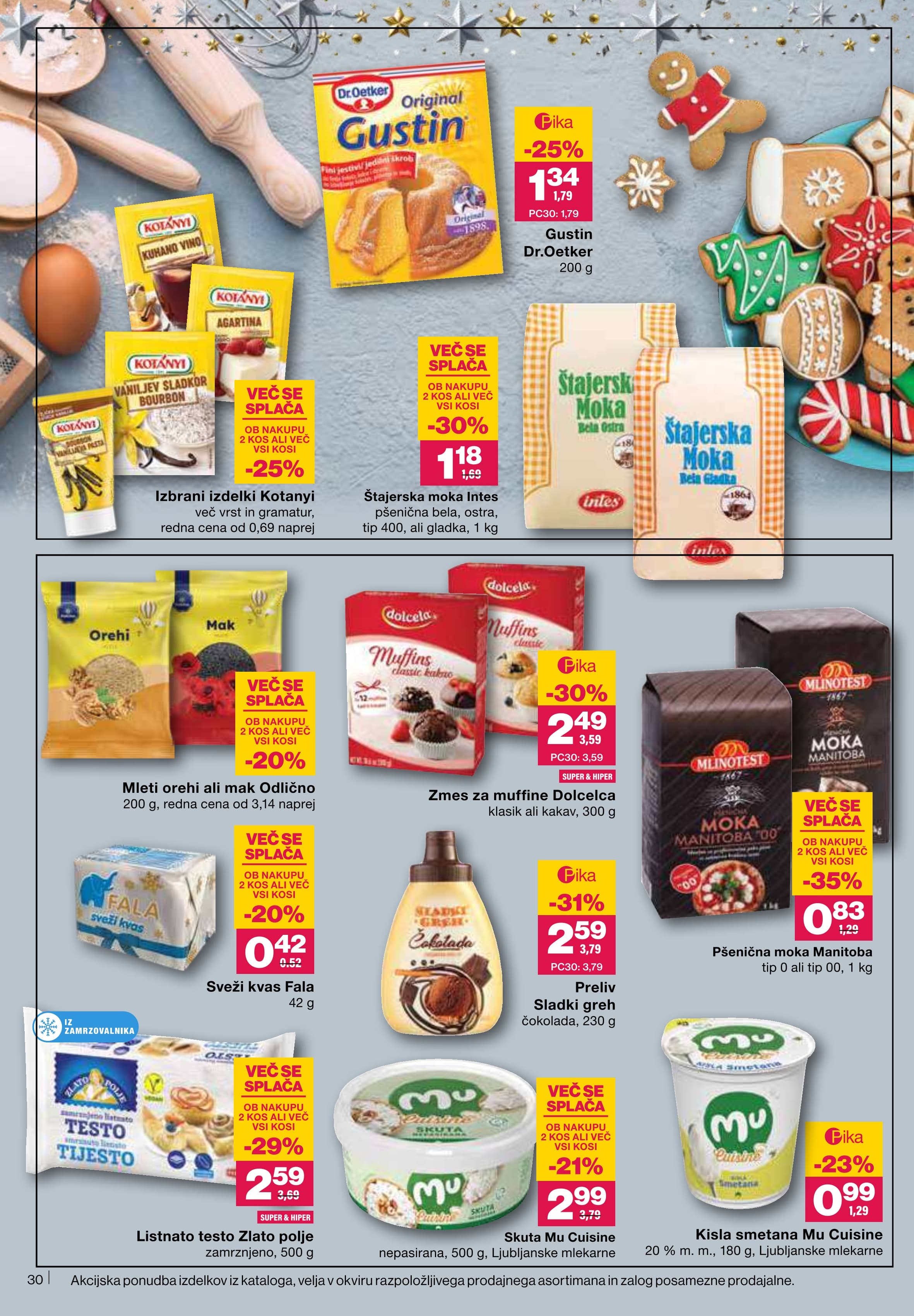 Stran 30. Mercator kataloga - Akcije od 04.12. do 10.12.2025.