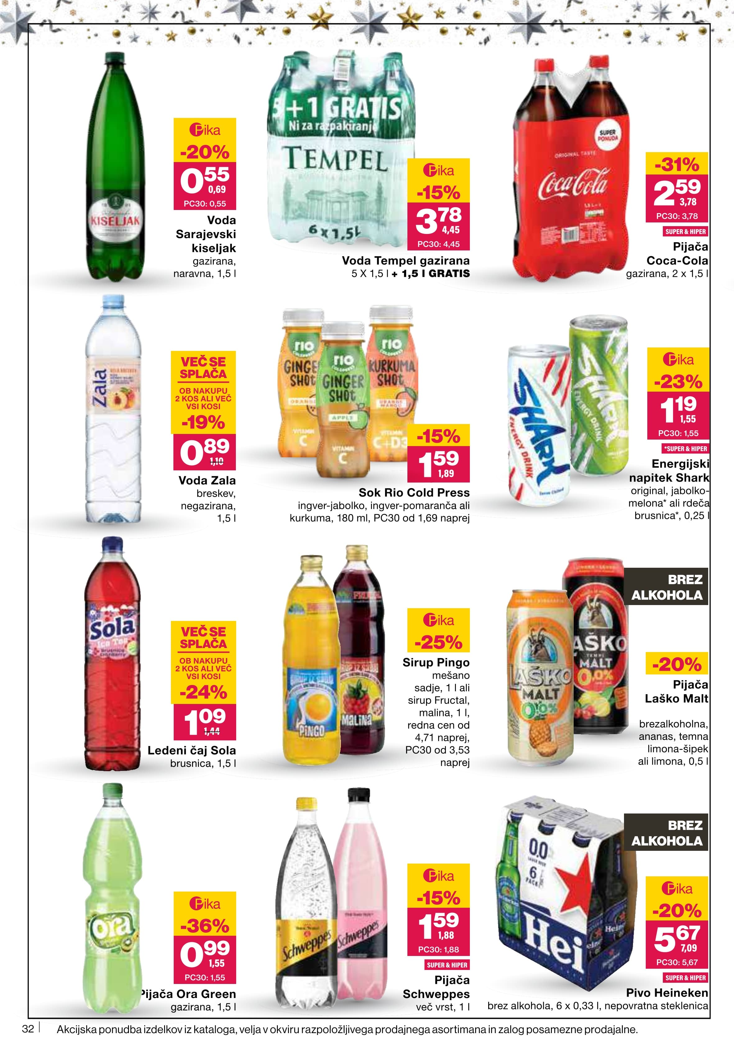 Stran 32. Mercator kataloga - Akcije od 04.12. do 10.12.2025.