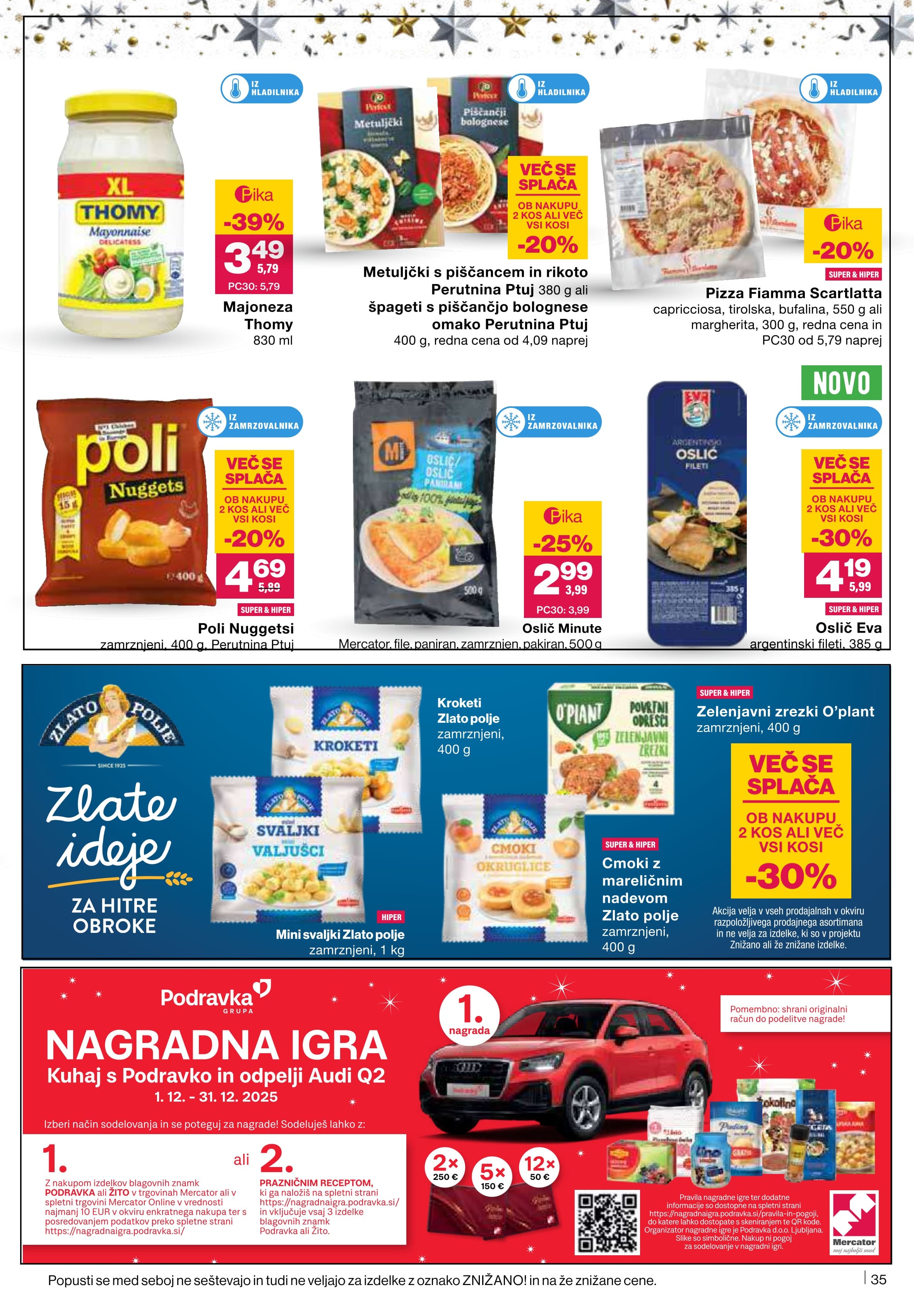 Stran 35. Mercator kataloga - Akcije od 04.12. do 10.12.2025.