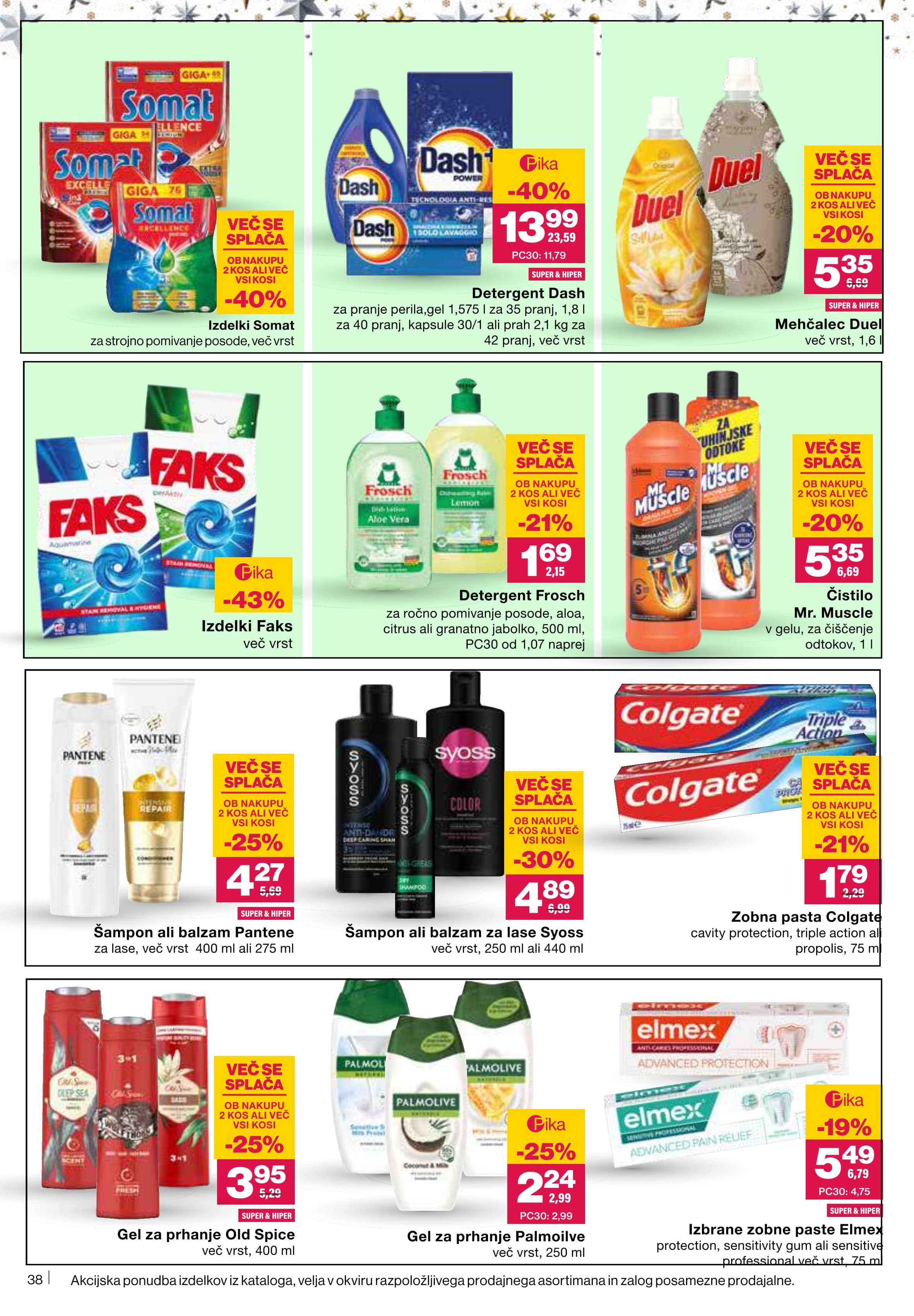 Stran 38. Mercator kataloga - Akcije od 04.12. do 10.12.2025.